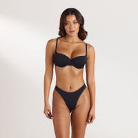 Comfort Balconette BH - Schwarz