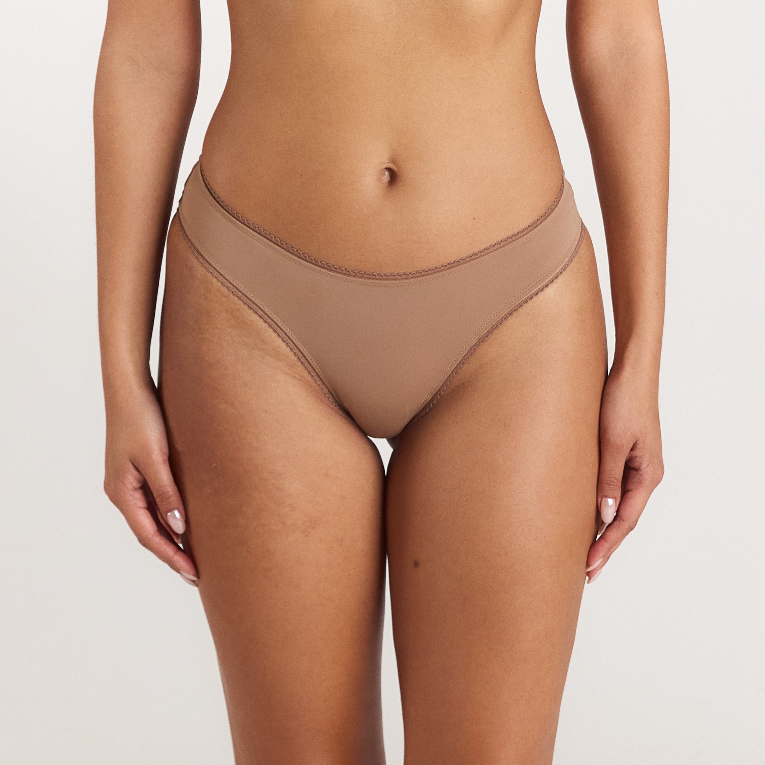 Comfort Brazilian Slip - Hasel