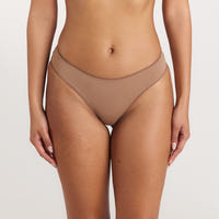 Comfort Brazilian Slip - Hasel