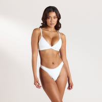 Comfort Triangle Bralette - Weiss