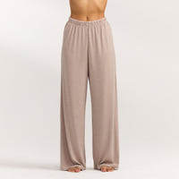 Modal Pyjama Hosen - Braune Melange