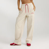 Gerade Joggers - Haferflocken