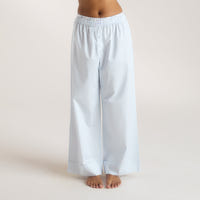 Bloom & Stripe Pyjamahose - Blau
