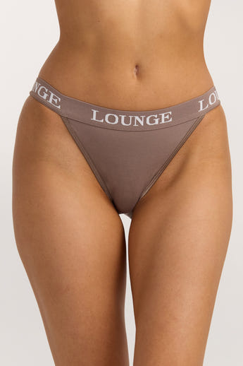 Bamboo Triangle Slip - Kaffee