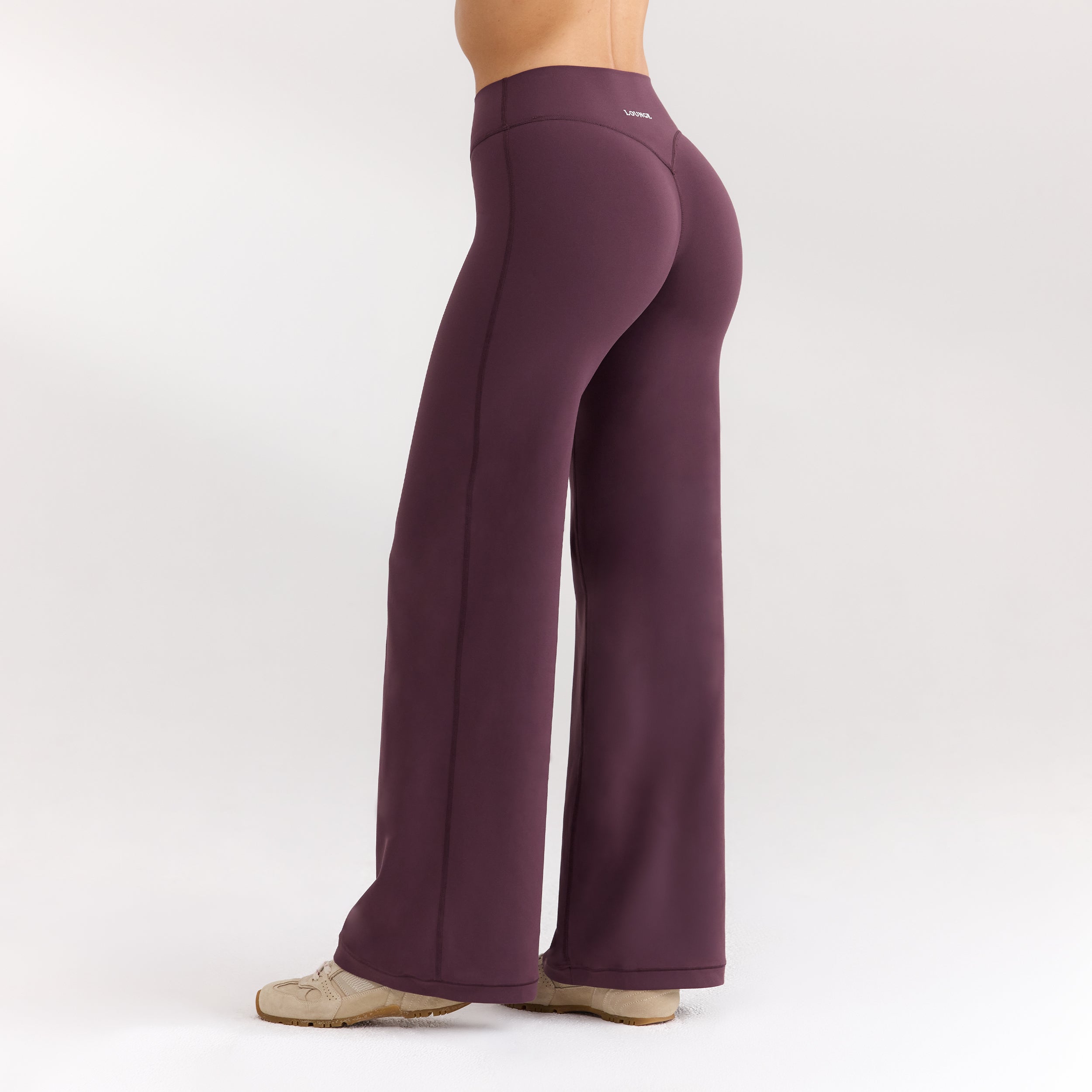 ContourSoft™ Gerade-Leggings - Kirschlack