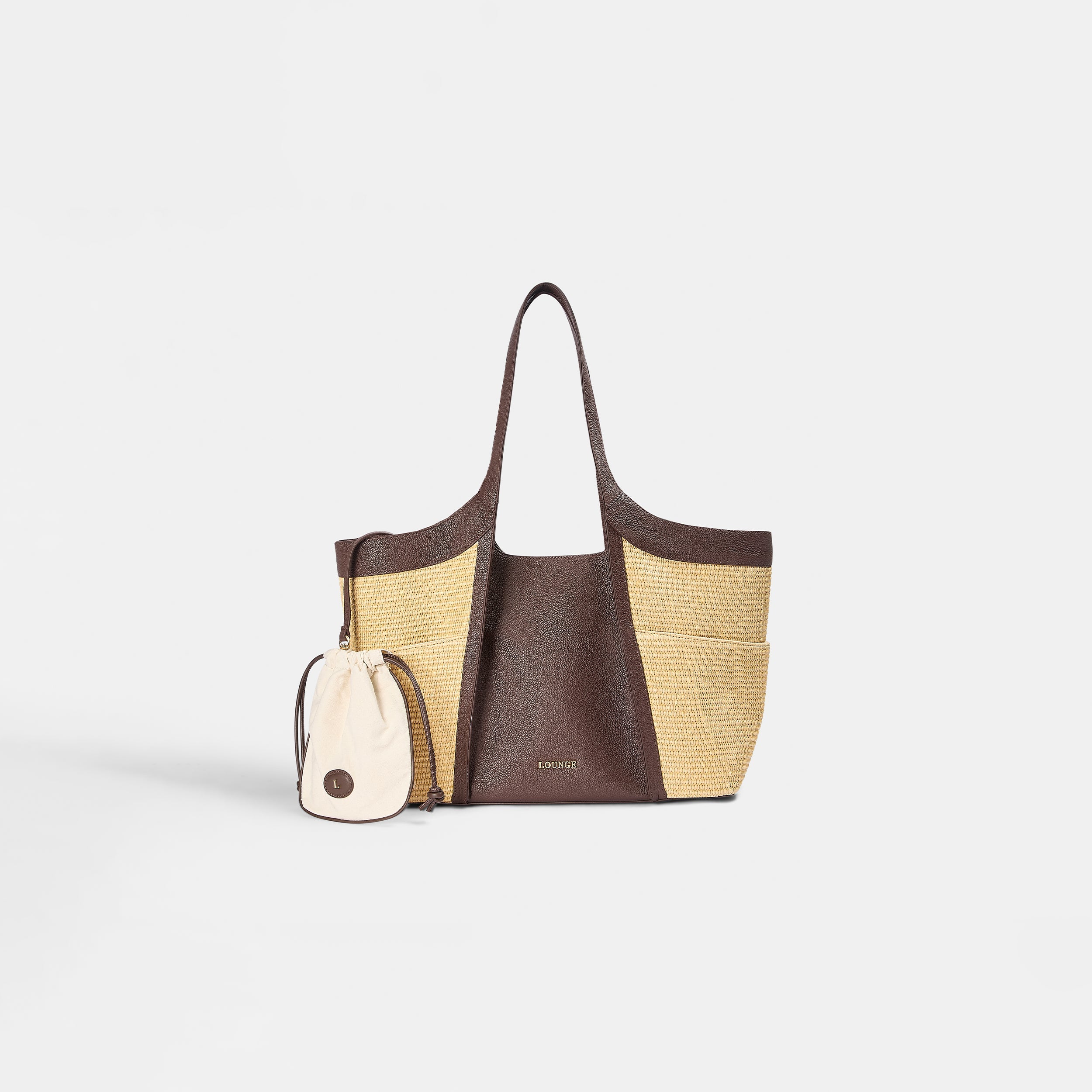 Romy Schultertasche | Romy Schultertasche - Schokolade