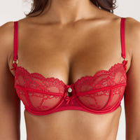 Adelyn Balcony BH - Erdbeermarmelade