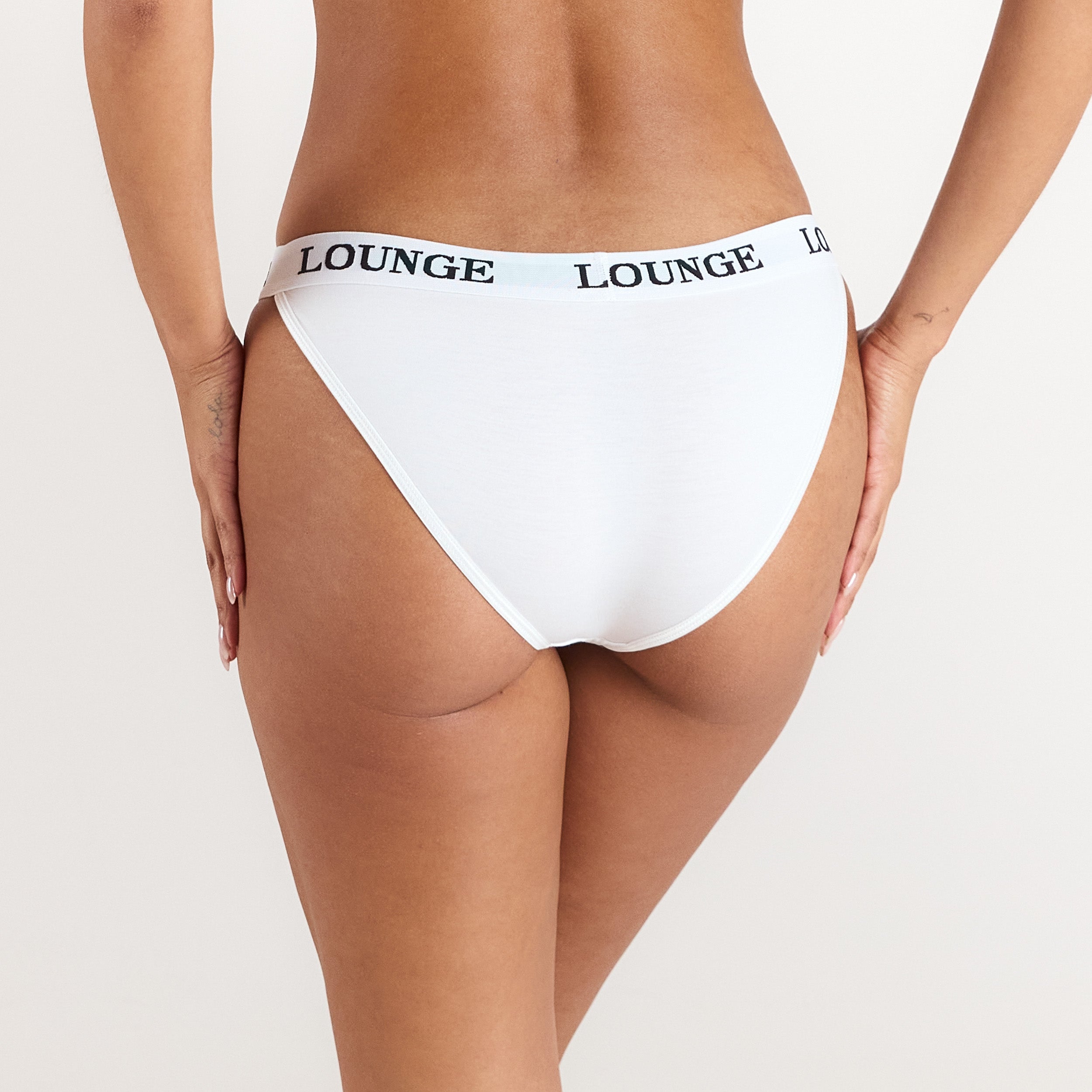 Bamboo Triangle Slip | Bamboo Triangle Slip - Ganz Weiss