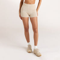 Strickshorts - Hafermilch