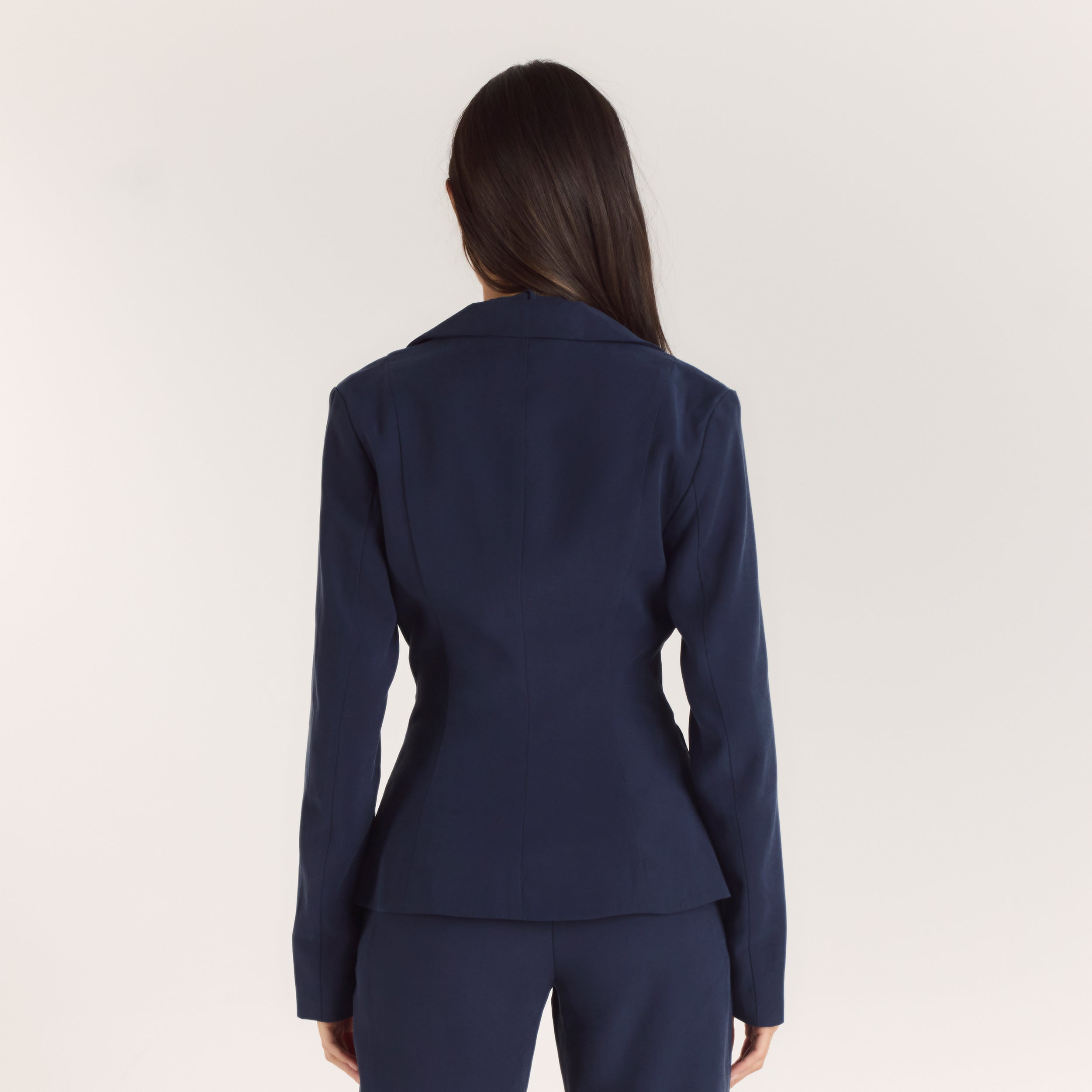Figurbetonter Multiway-Blazer - Marineblau alternate