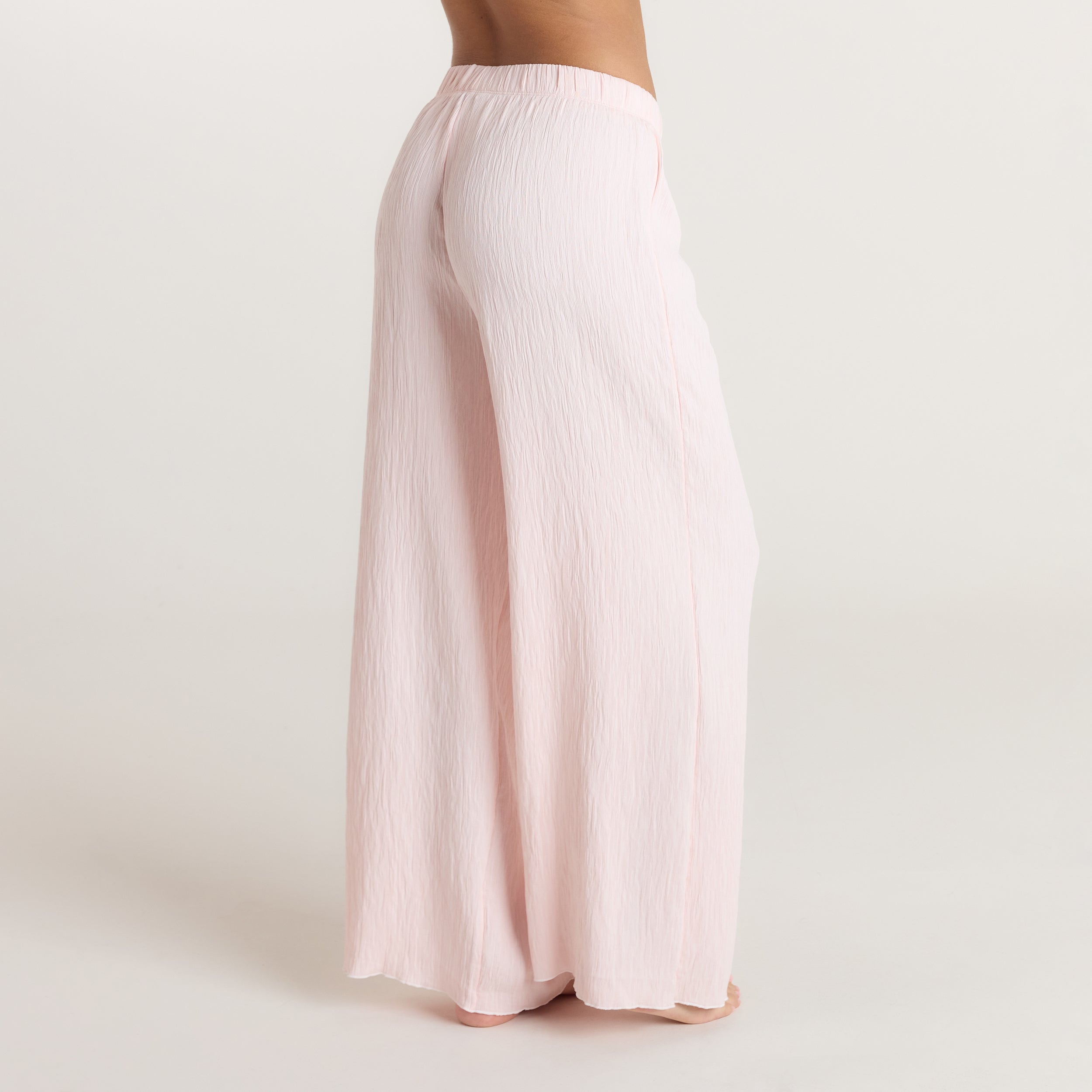 Crinkle Pyjamahose | Crinkle Pyjamahose - Rosa