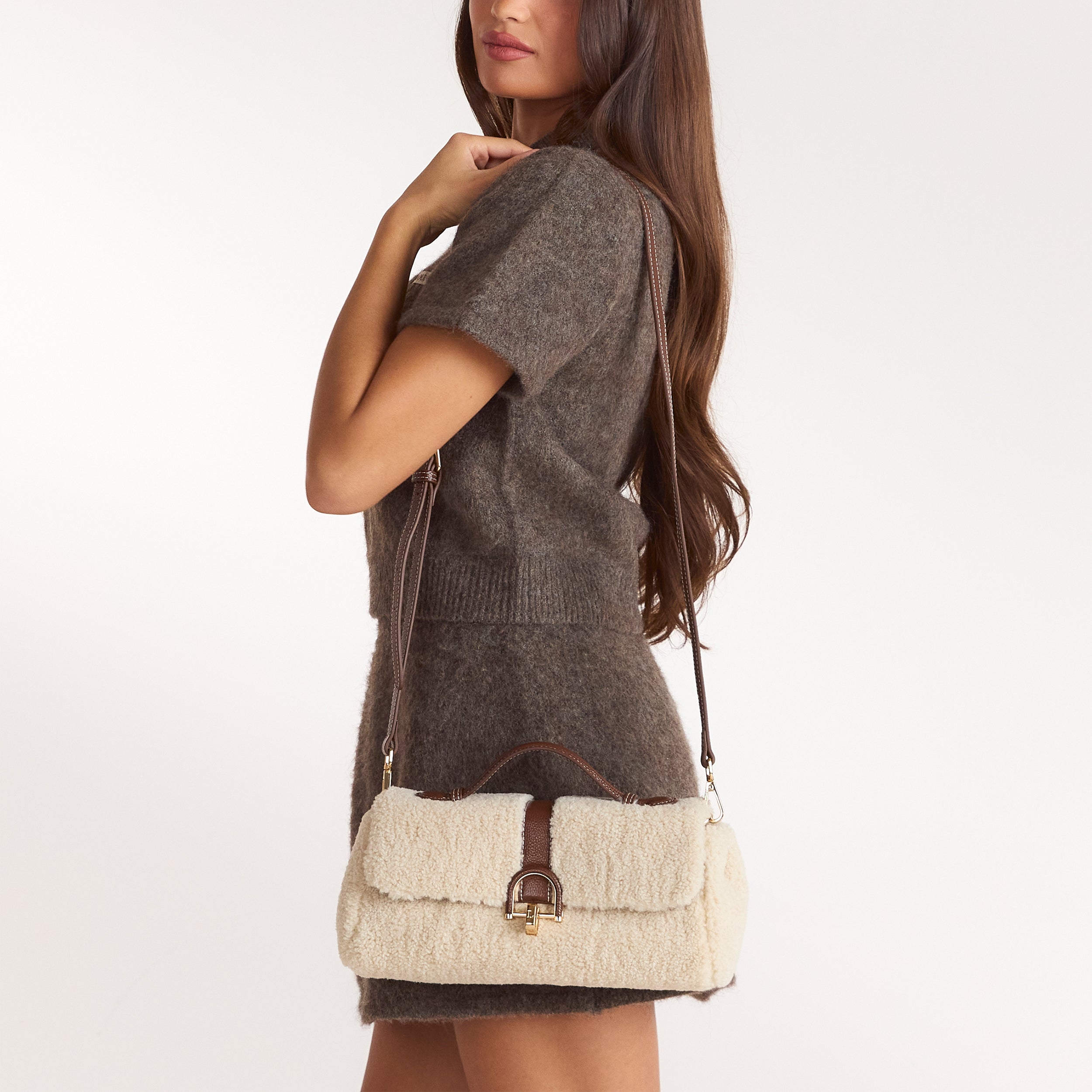Sydney Handtasche | Sydney Handtasche - Crèmefarben