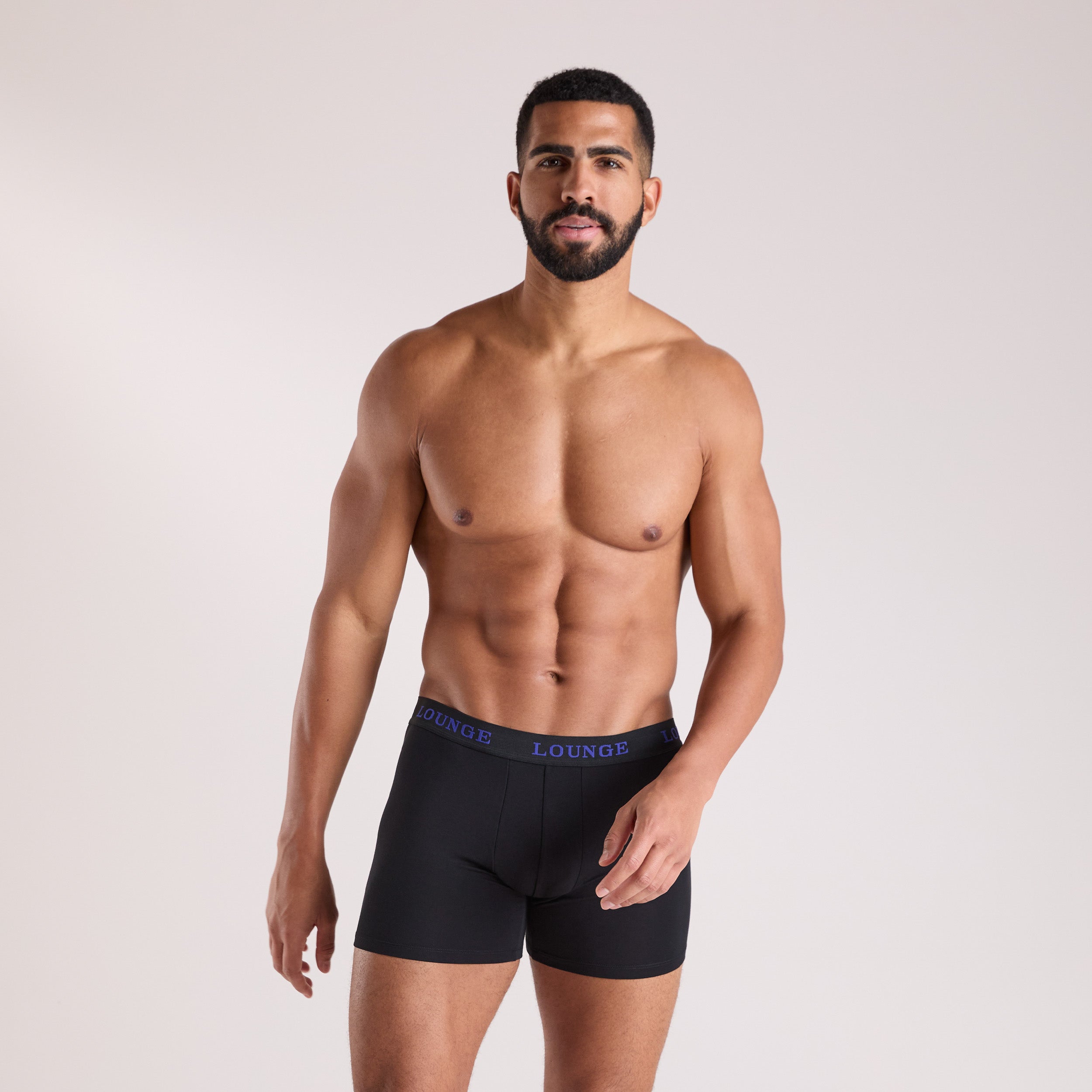 Everyday Herren-Boxer (3er Paket) - Ganz Schwarz alternate