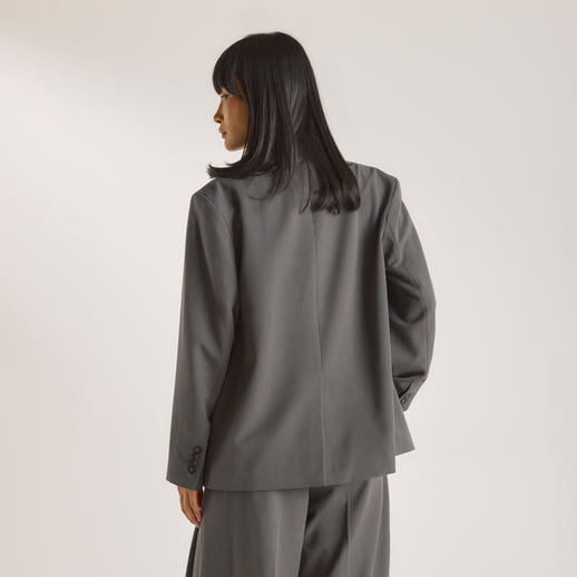 Übergrosser Blazer - Anthrazit alternate