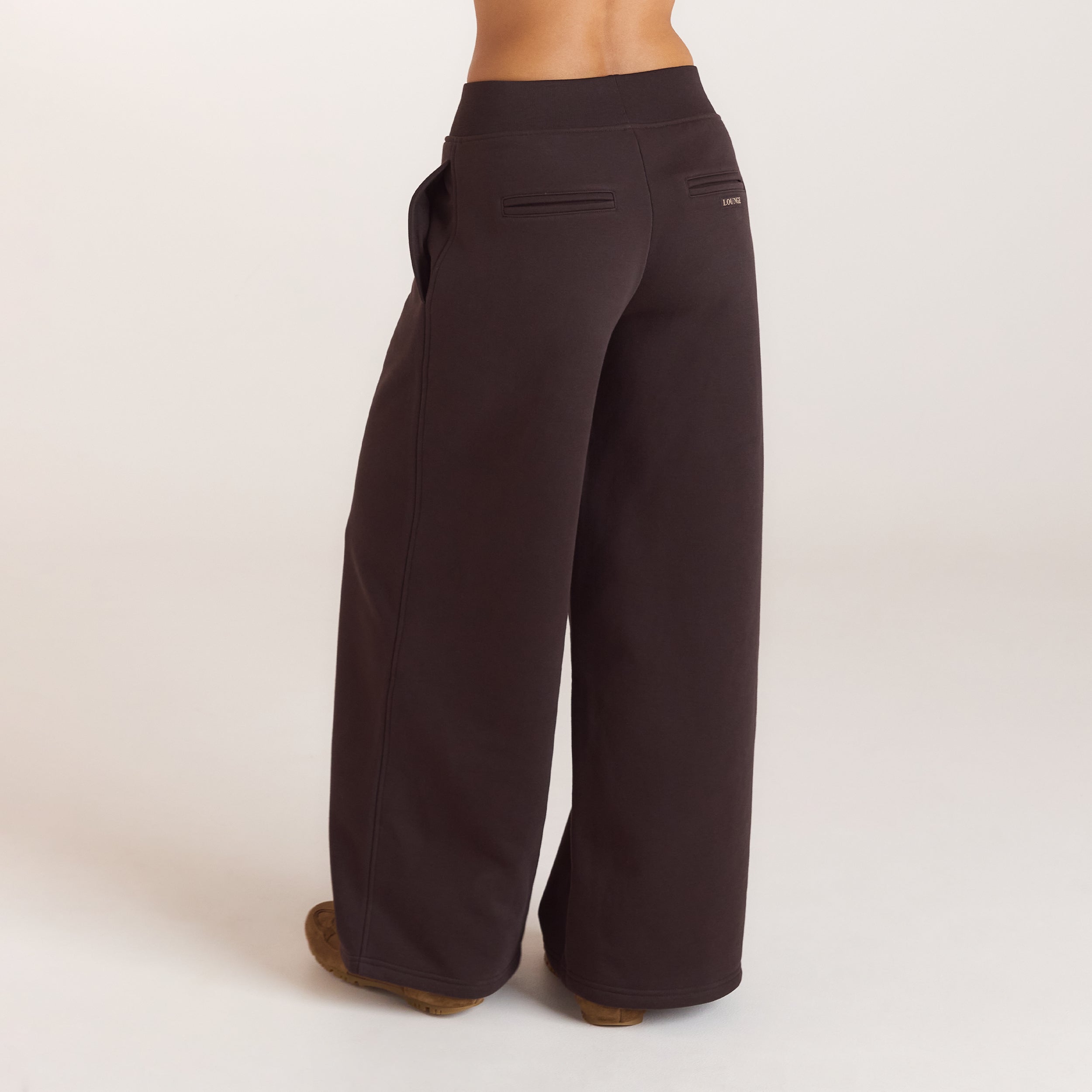 Joggers mit Geradem-Bein | Joggers mit Geradem-Bein - Dunkle Schokolade