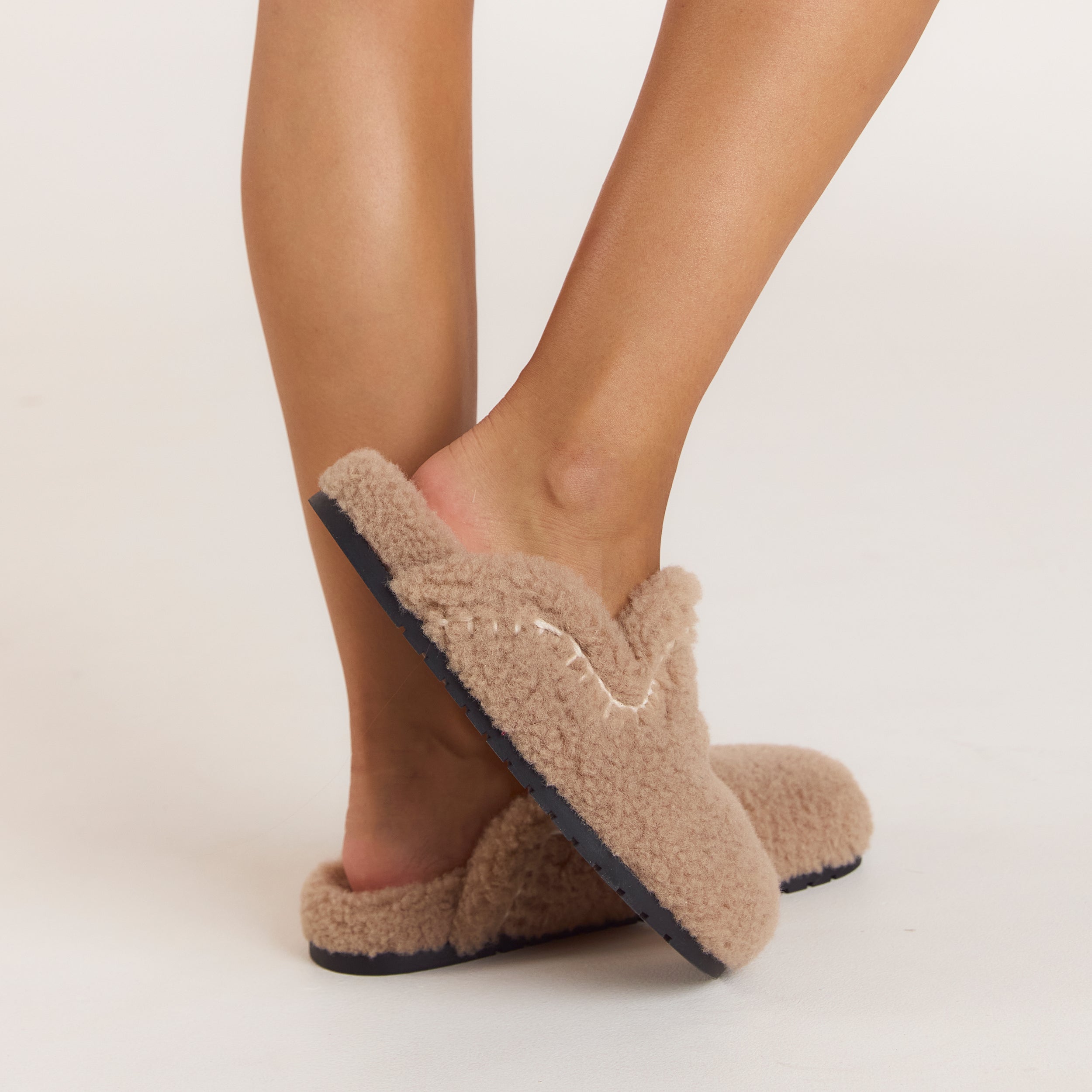 Anya Mule-Hausschuhe - Hellbraun alternate