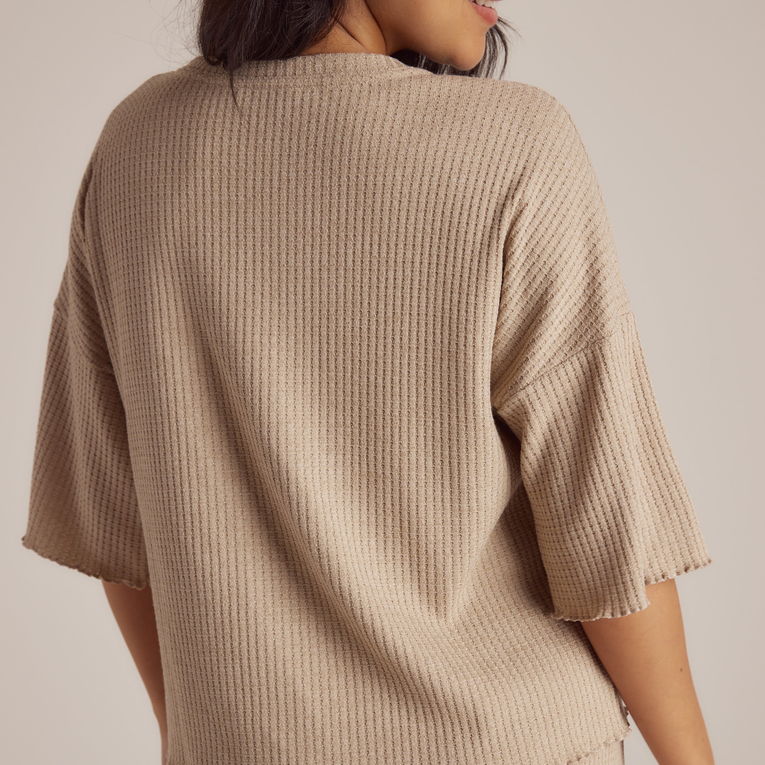 Soft Waffle Pyjama Oberteil | Imaani, S