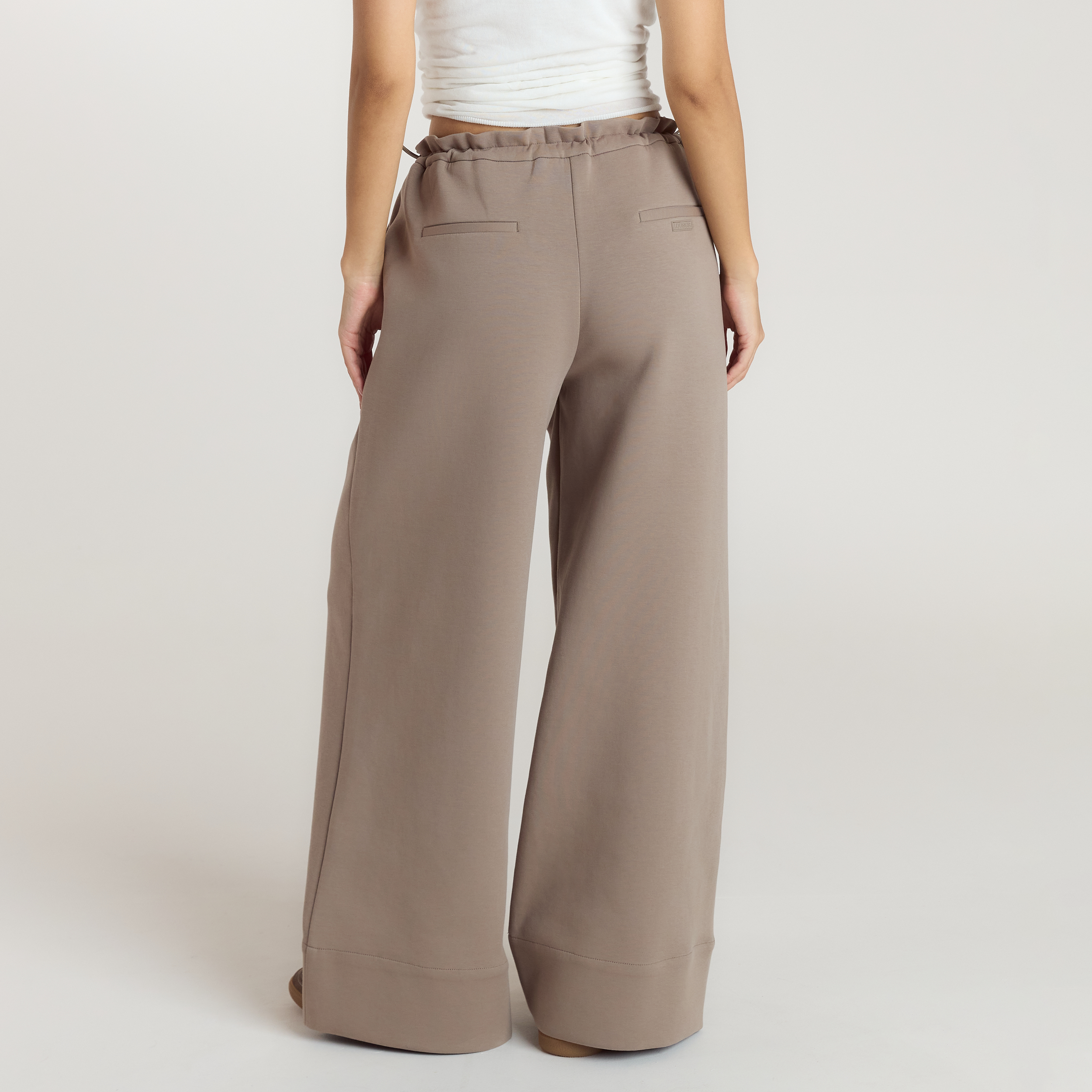 Neopren Jogger | Neopren Jogger - Taupe
