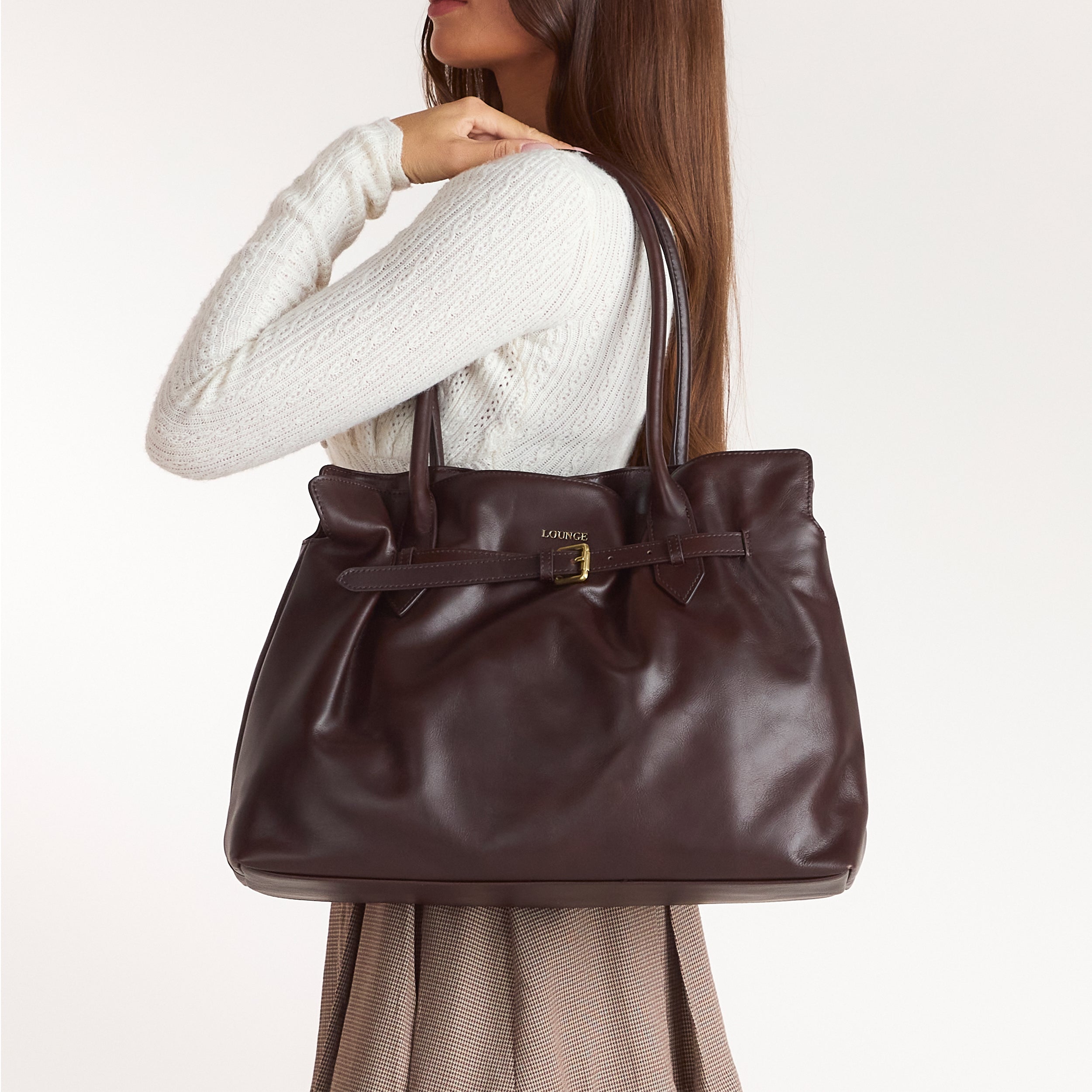 Issie Schultertasche | Issie Schultertasche - Kakao
