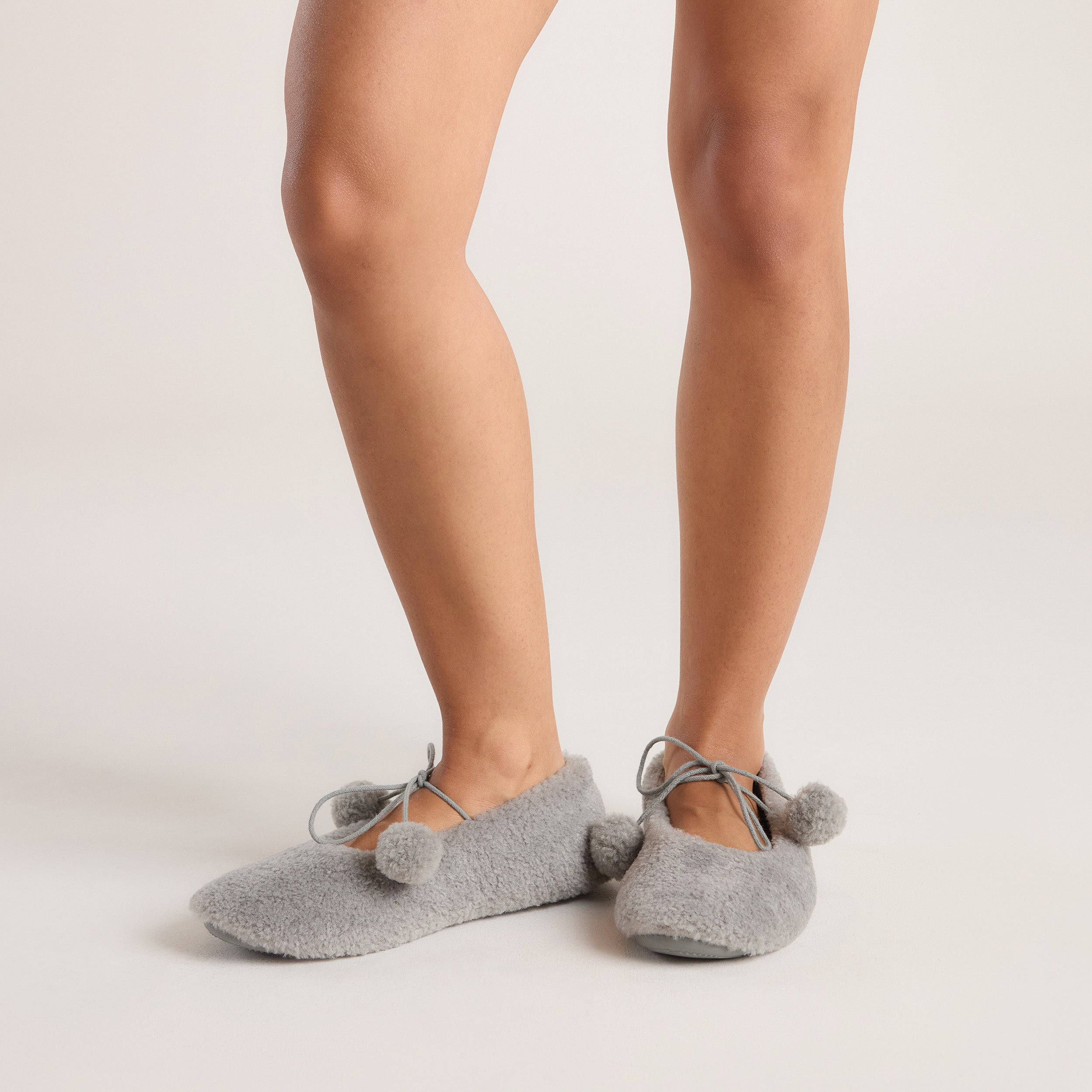 Poppy Ballet-Hausschuhe | Poppy Ballet-Hausschuhe - Grau