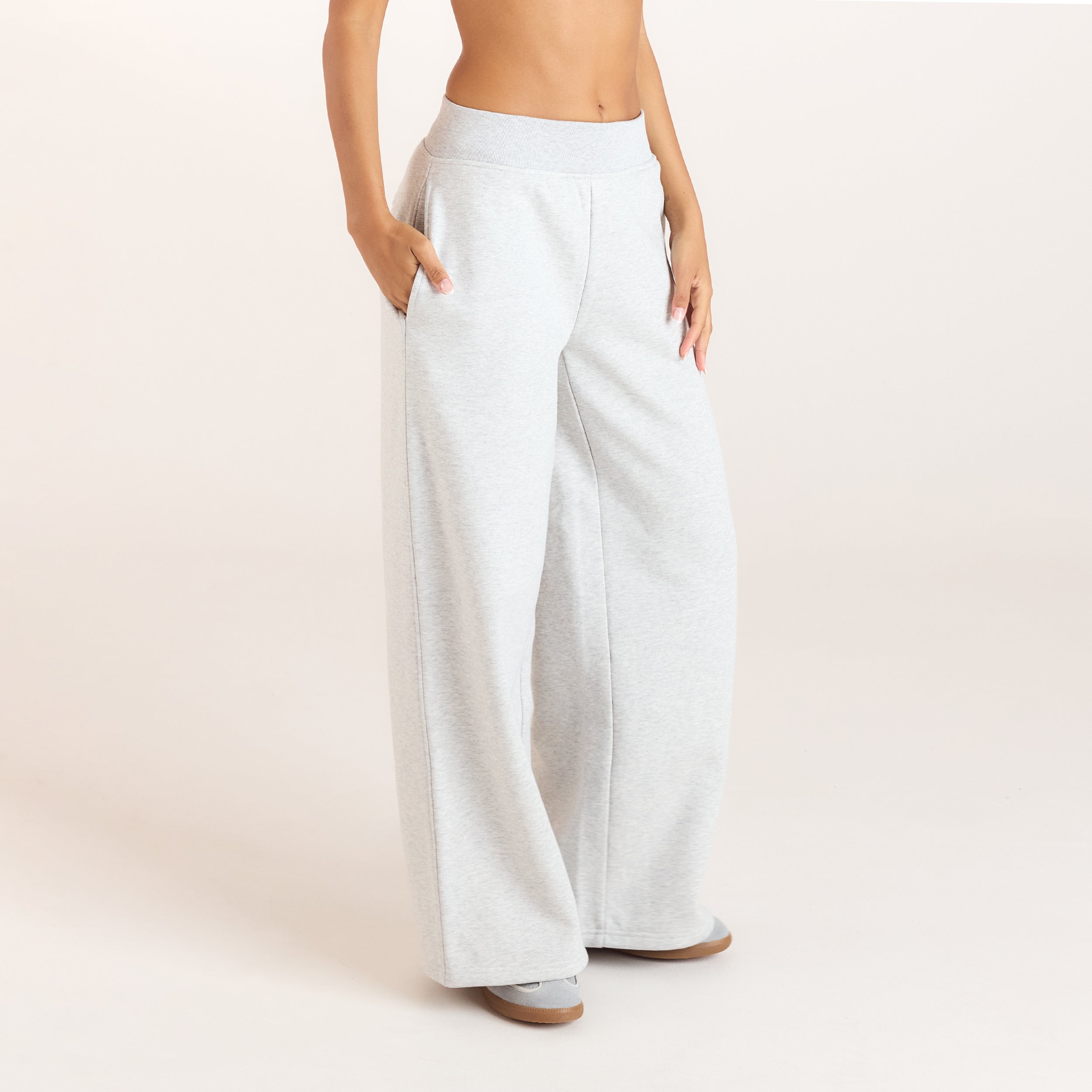 Joggers mit Geradem-Bein | Joggers mit Geradem-Bein - Grau