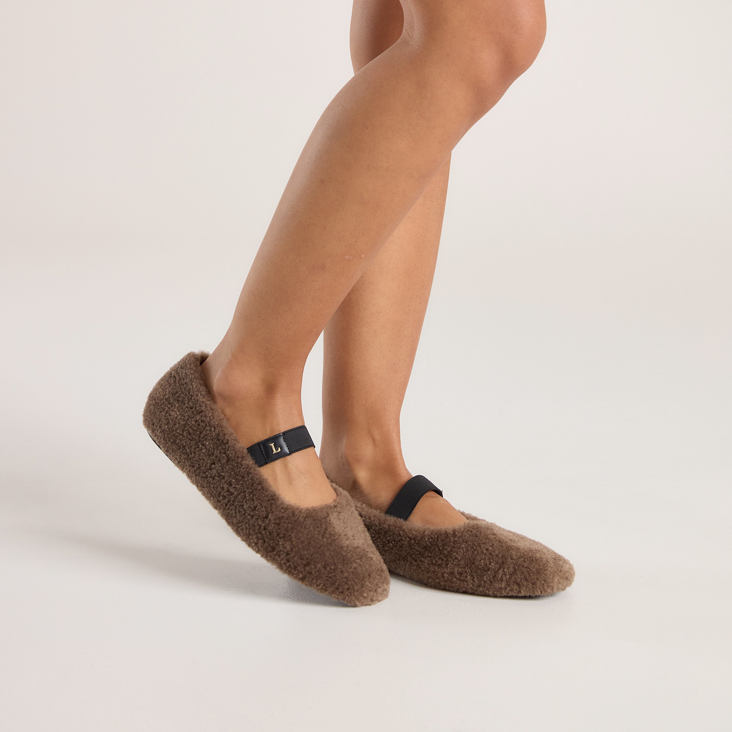 Allegra Ballerina | Allegra Ballerina - Hellbraun
