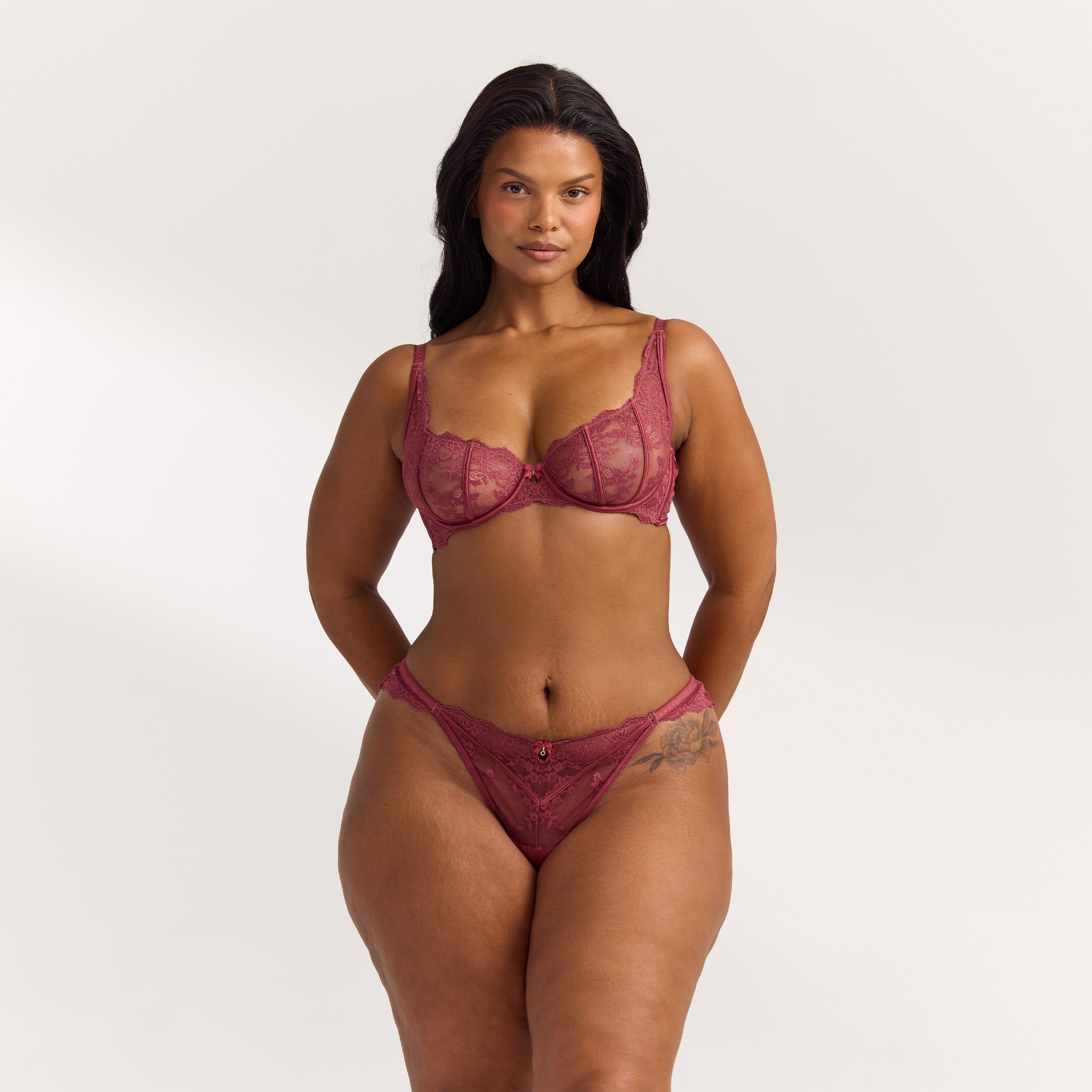 Enchant Plunge BH | Enchant Plunge BH - Rhabarber