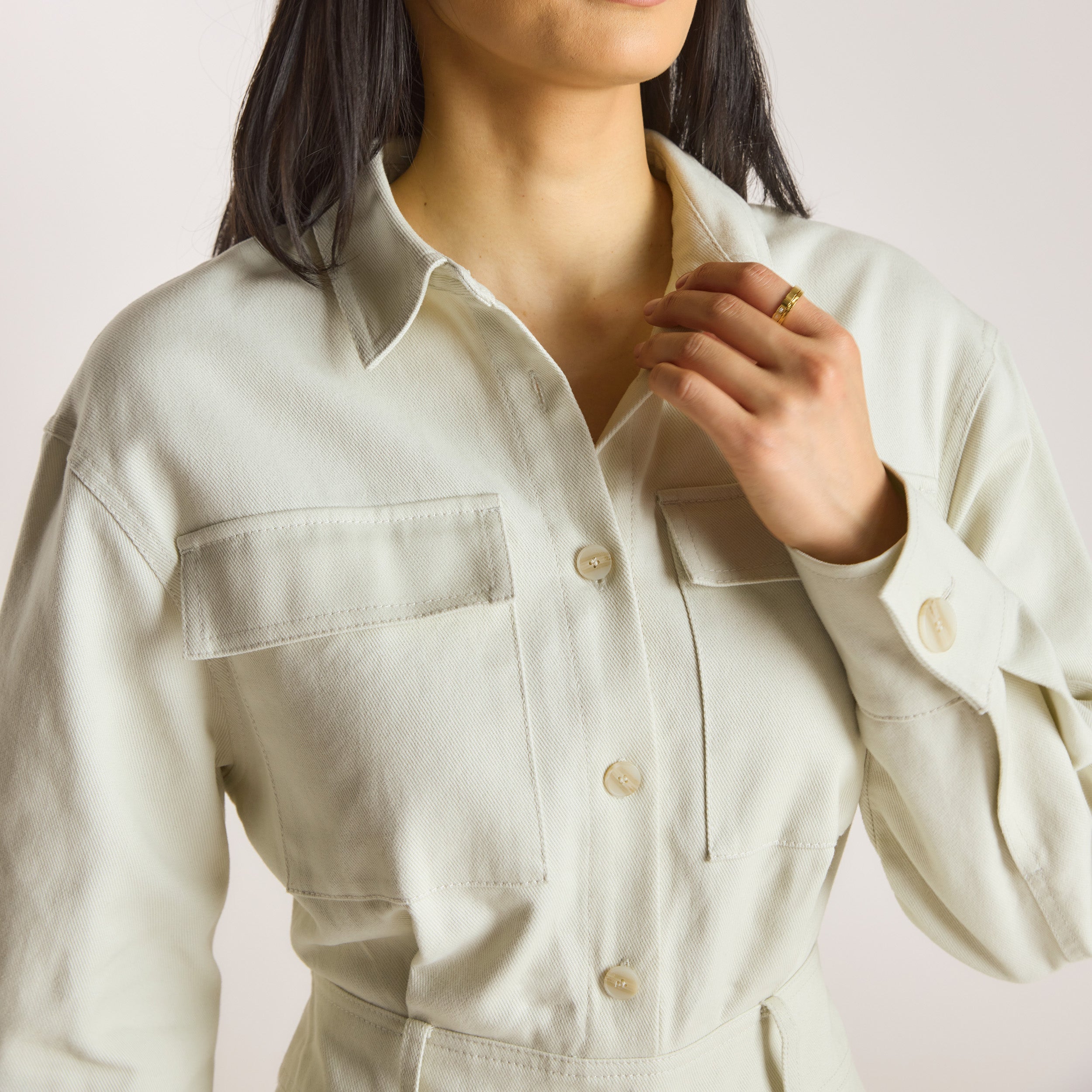 Utility-Kleid | Utility-Kleid - Stone