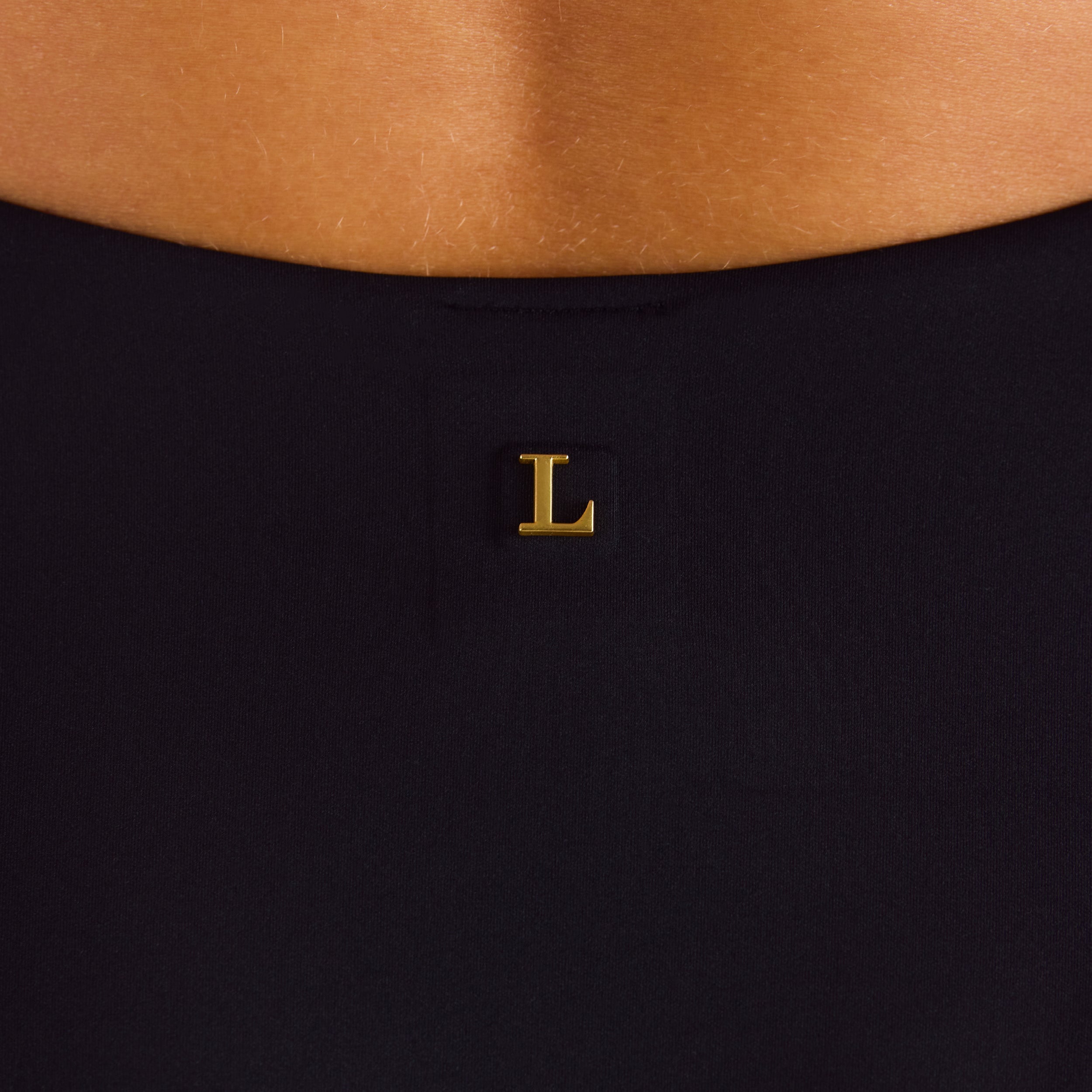 Monaco Brazilian Slip mit Hohem Bein | Monaco Brazilian Slip mit Hohem Bein - Schwarz