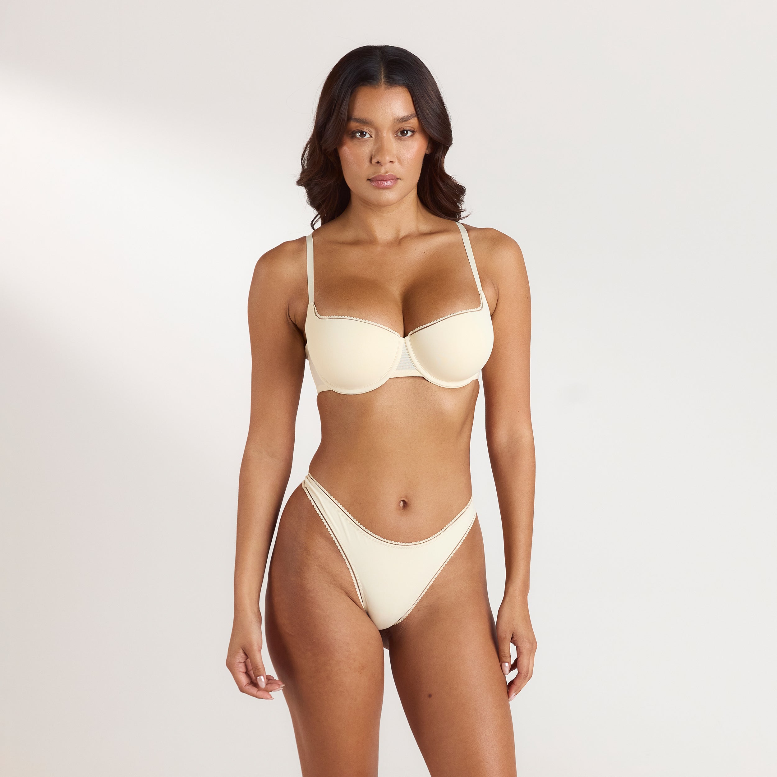Comfort Extreme Push-Up Balconette BH | Comfort Extreme Push-Up Balconette BH - Milchkaffee