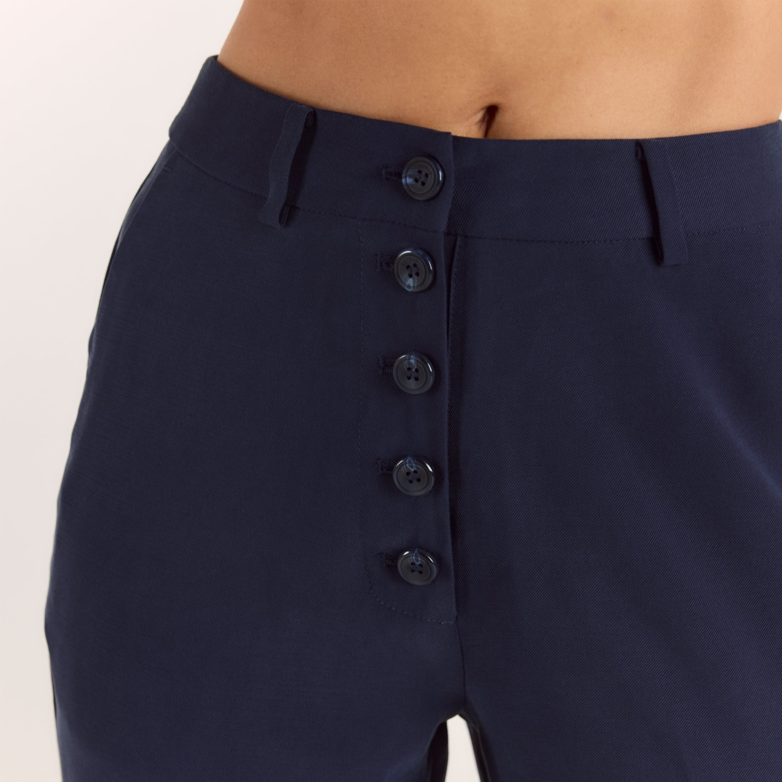 Gerade Hose im 90s-Style | Gerade Hose im 90s-Style - Marineblau