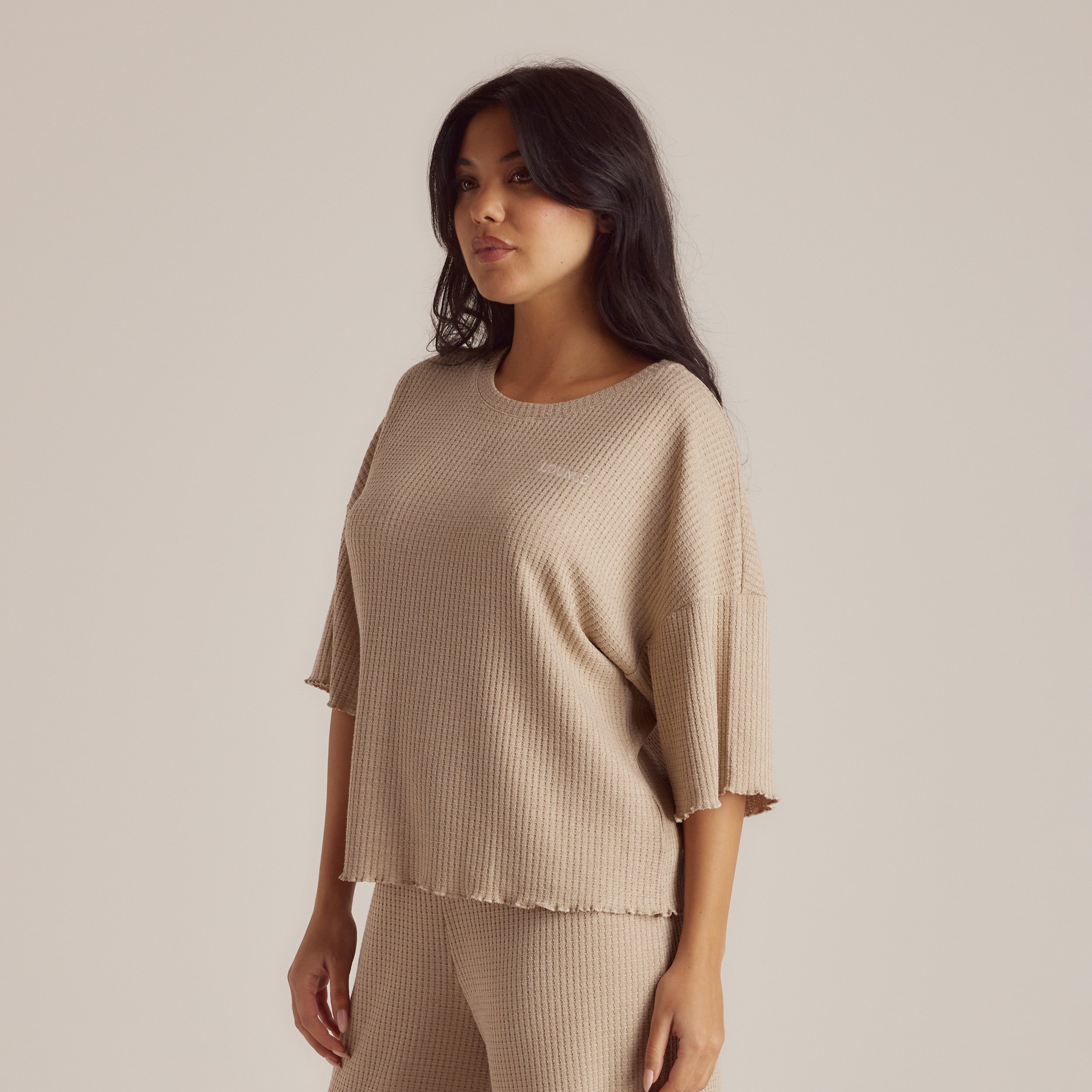 Soft Waffle Pyjama Oberteil | Imaani, S