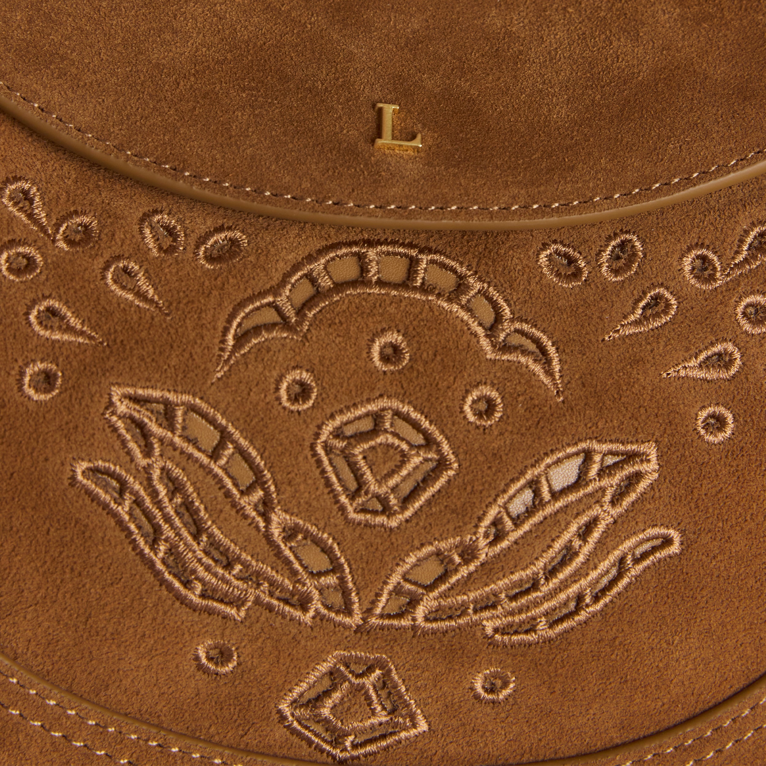 Talia Ledertasche | Talia Ledertasche - Braun