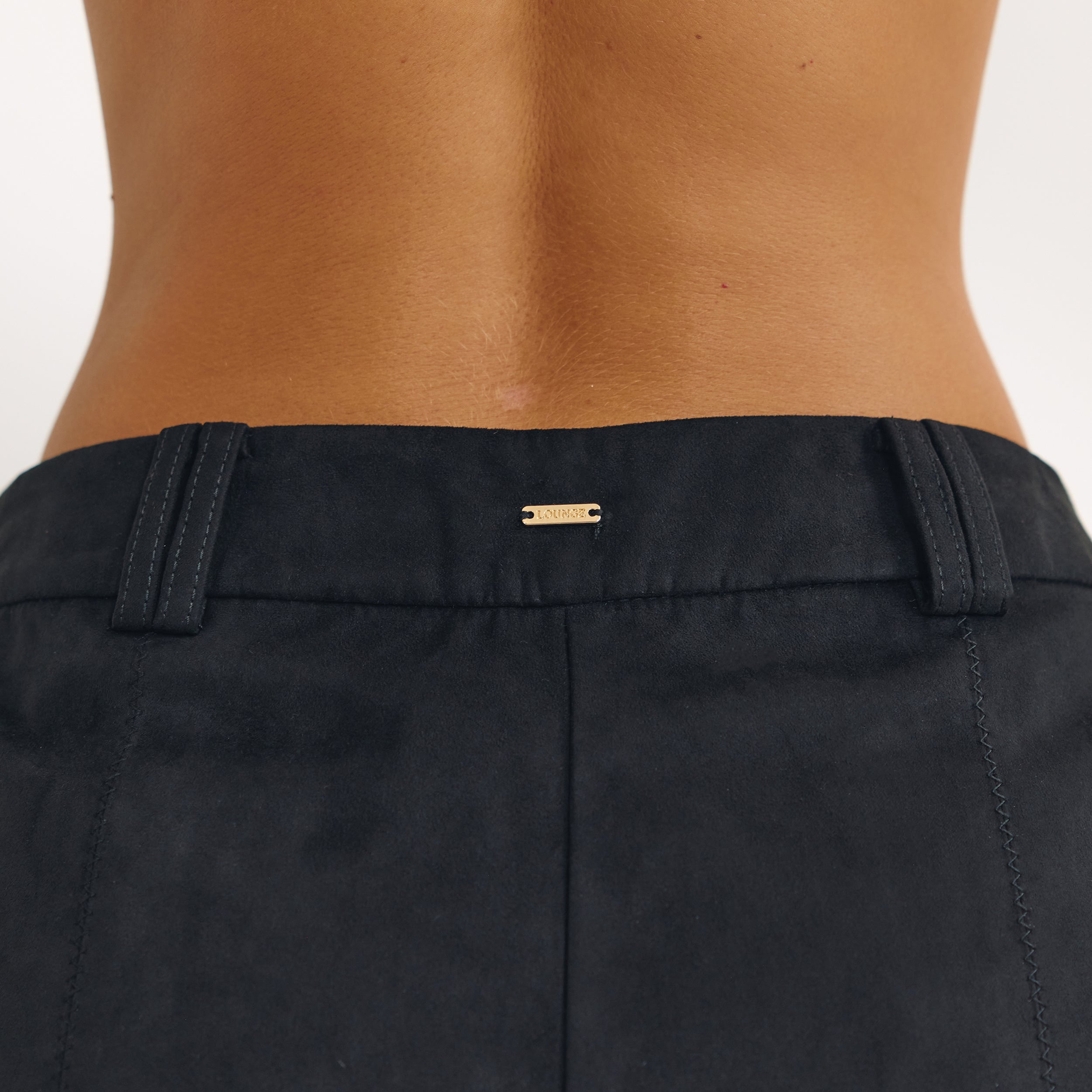 Wildledershorts | Wildledershorts - Schwarz