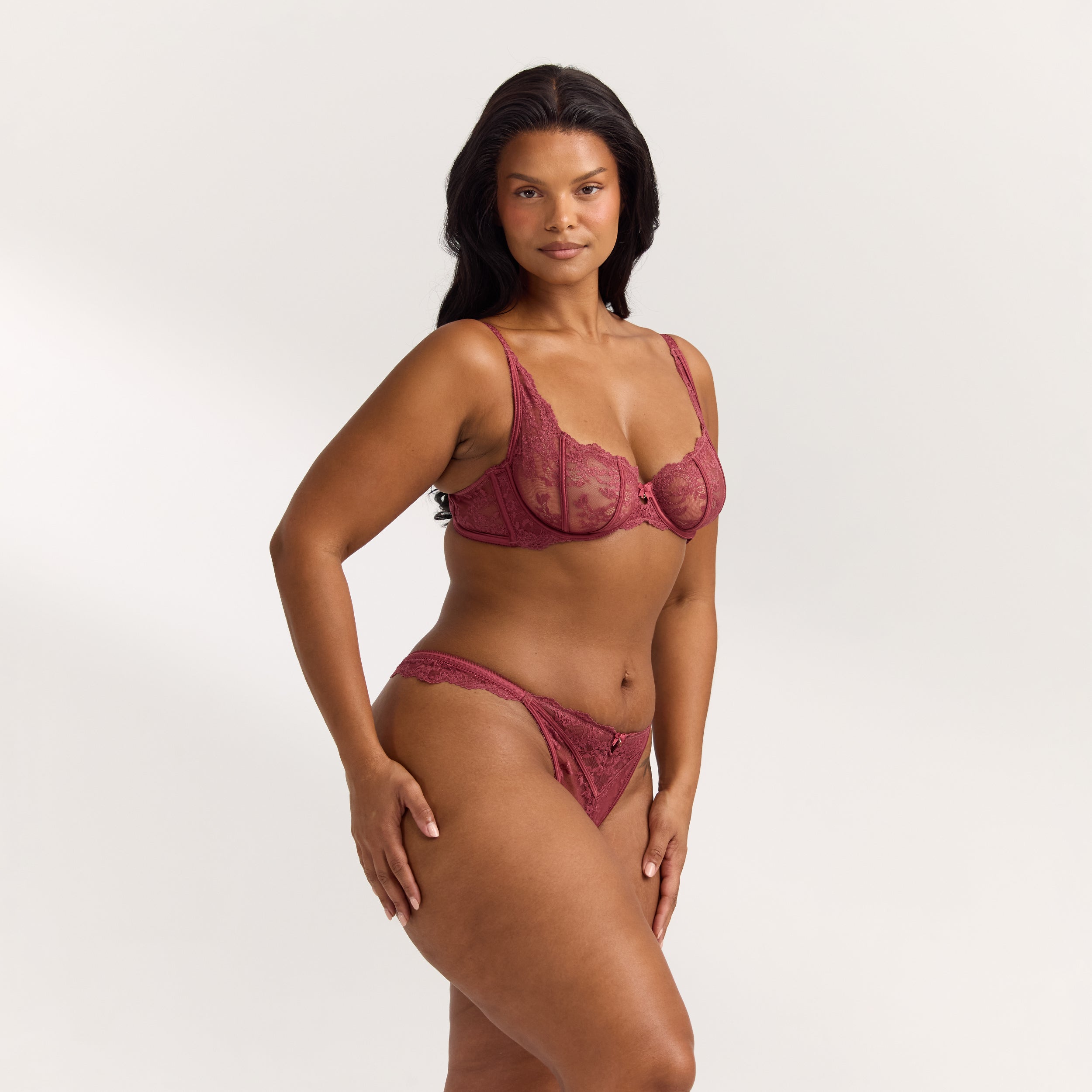 Enchant Plunge BH | Enchant Plunge BH - Rhabarber