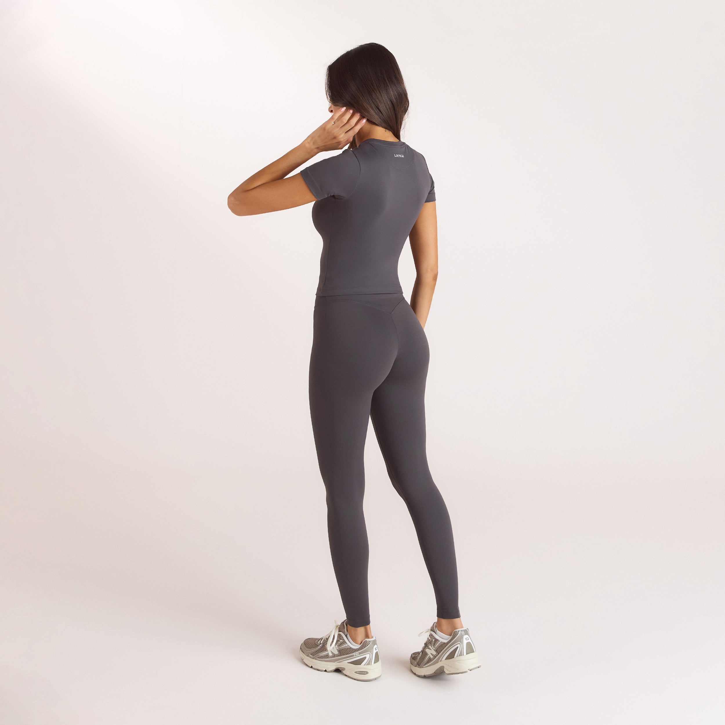 Klassische Leggings | Klassische Leggings - Aschgrau