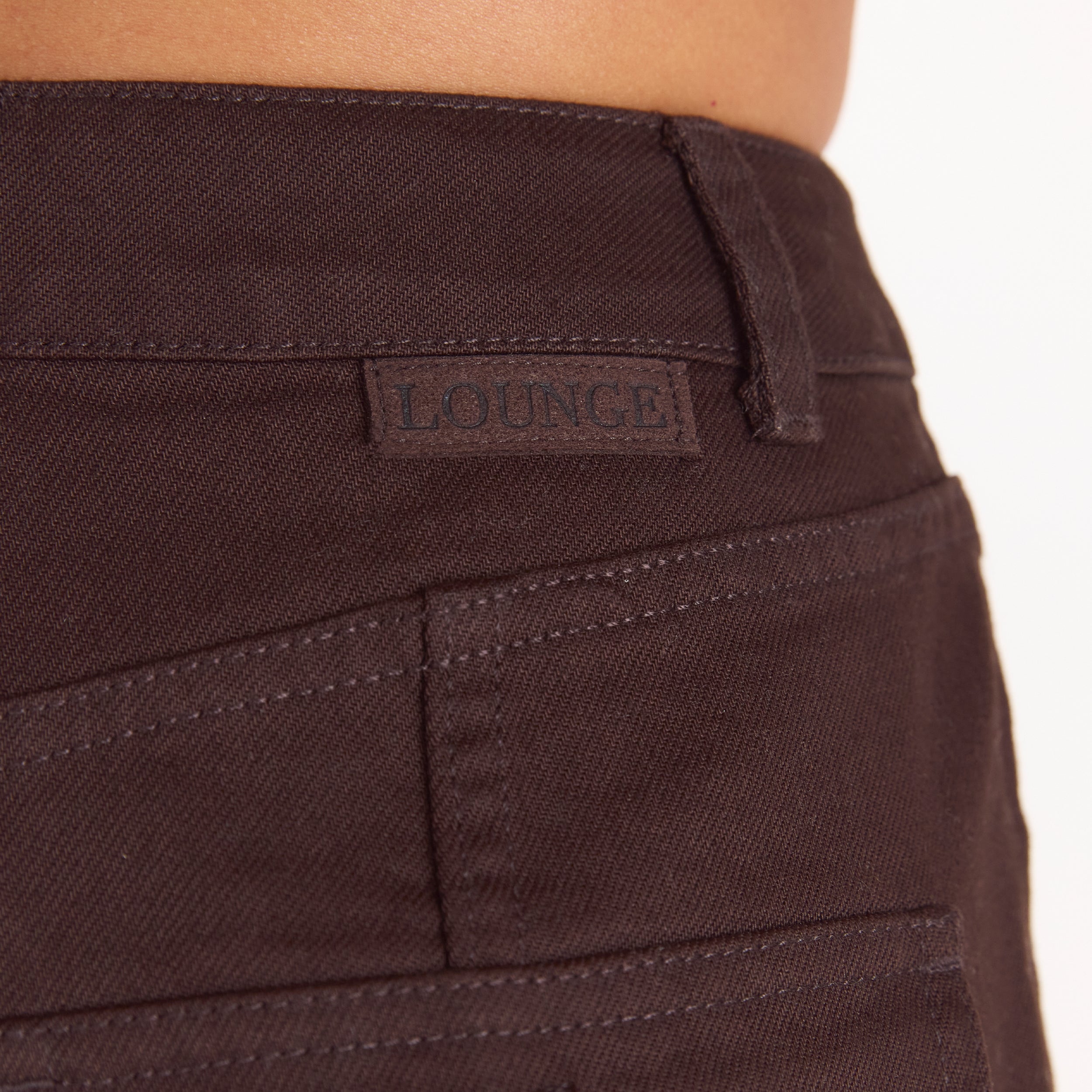 Denim Gerade-Jeans | Denim Gerade-Jeans - Schokolade