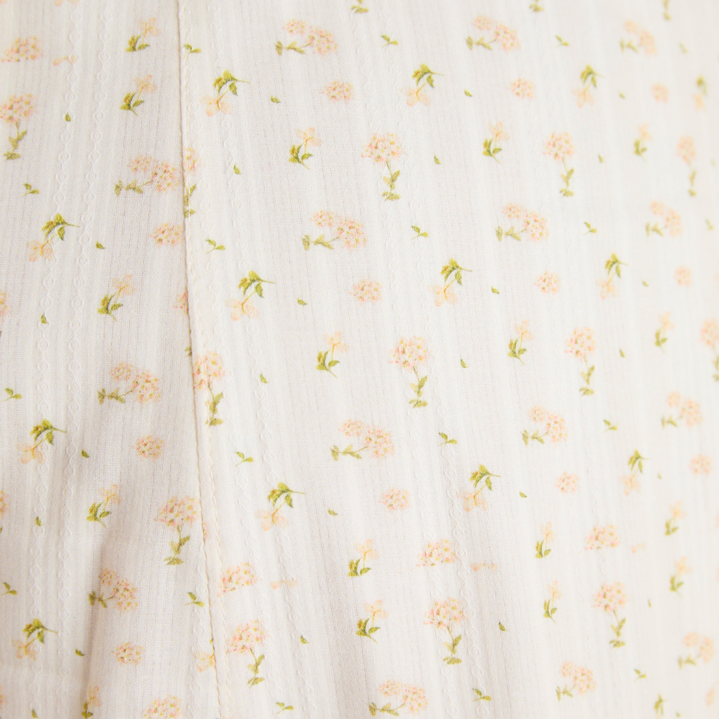 Maxikleid mit Korsettrücken | Maxikleid mit Korsettrücken - Pfirsichblüte