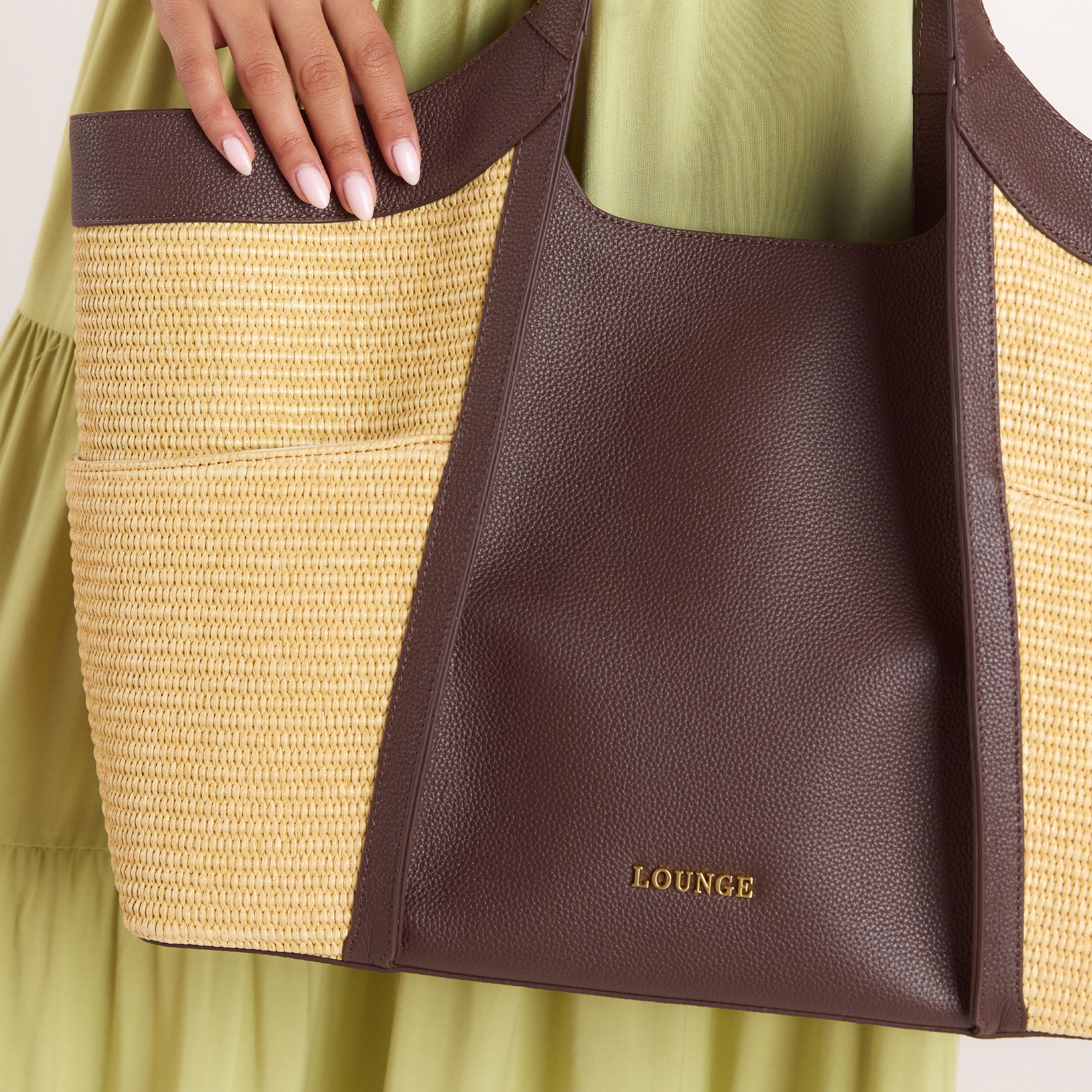 Romy Schultertasche | Romy Schultertasche - Schokolade