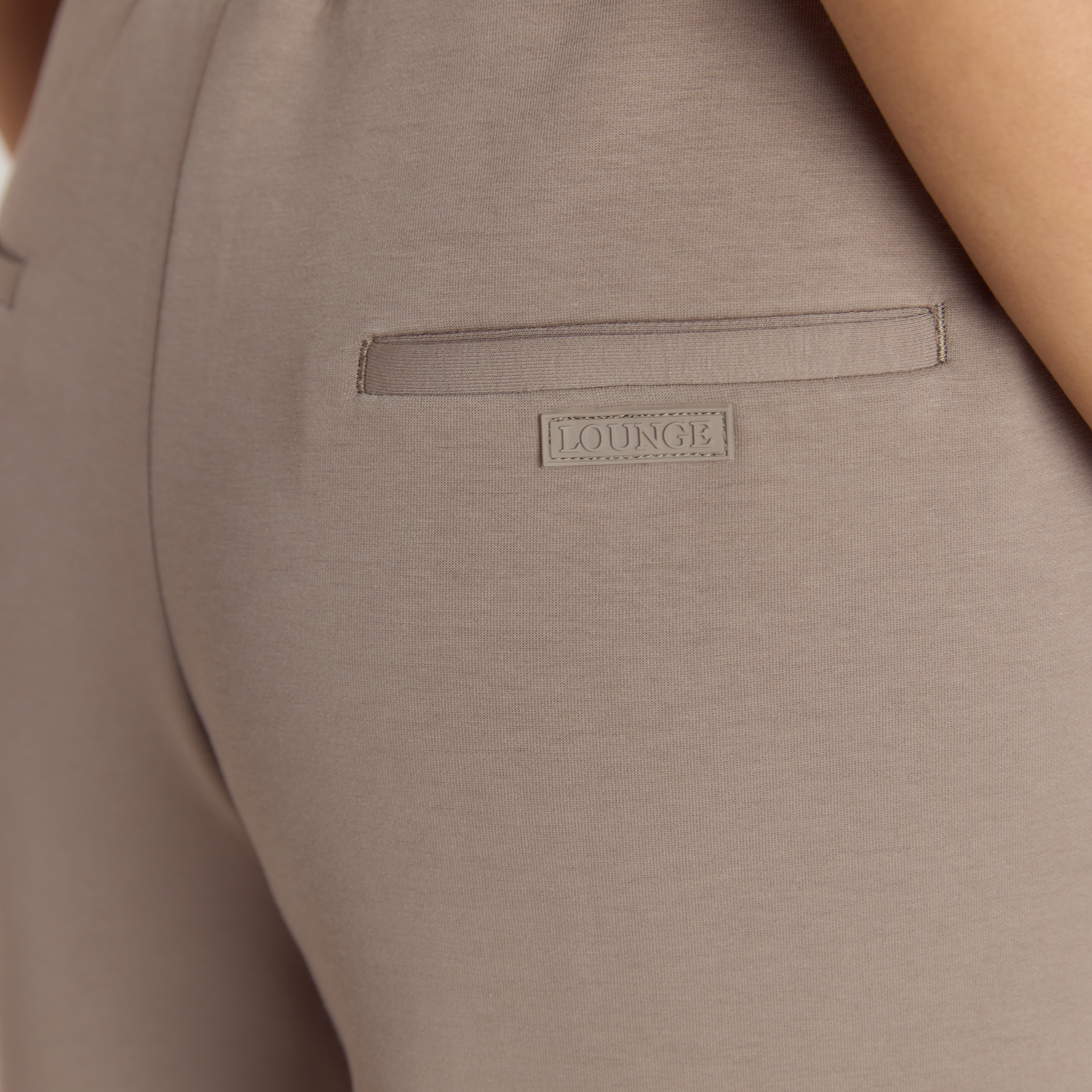 Neopren Jogger | Neopren Jogger - Taupe