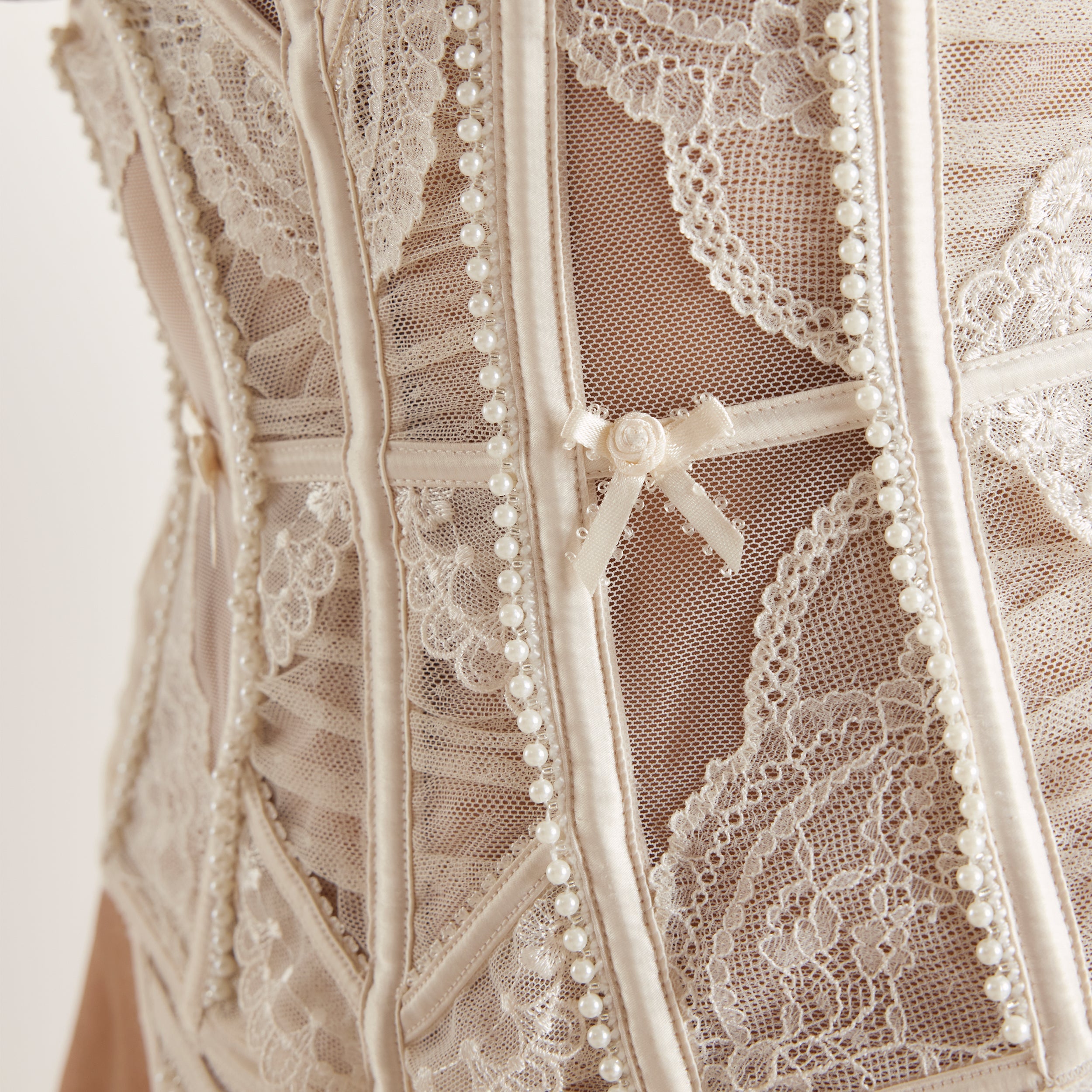 Christina Korsett Set | Christina Korsett (Set) - Elfenbein