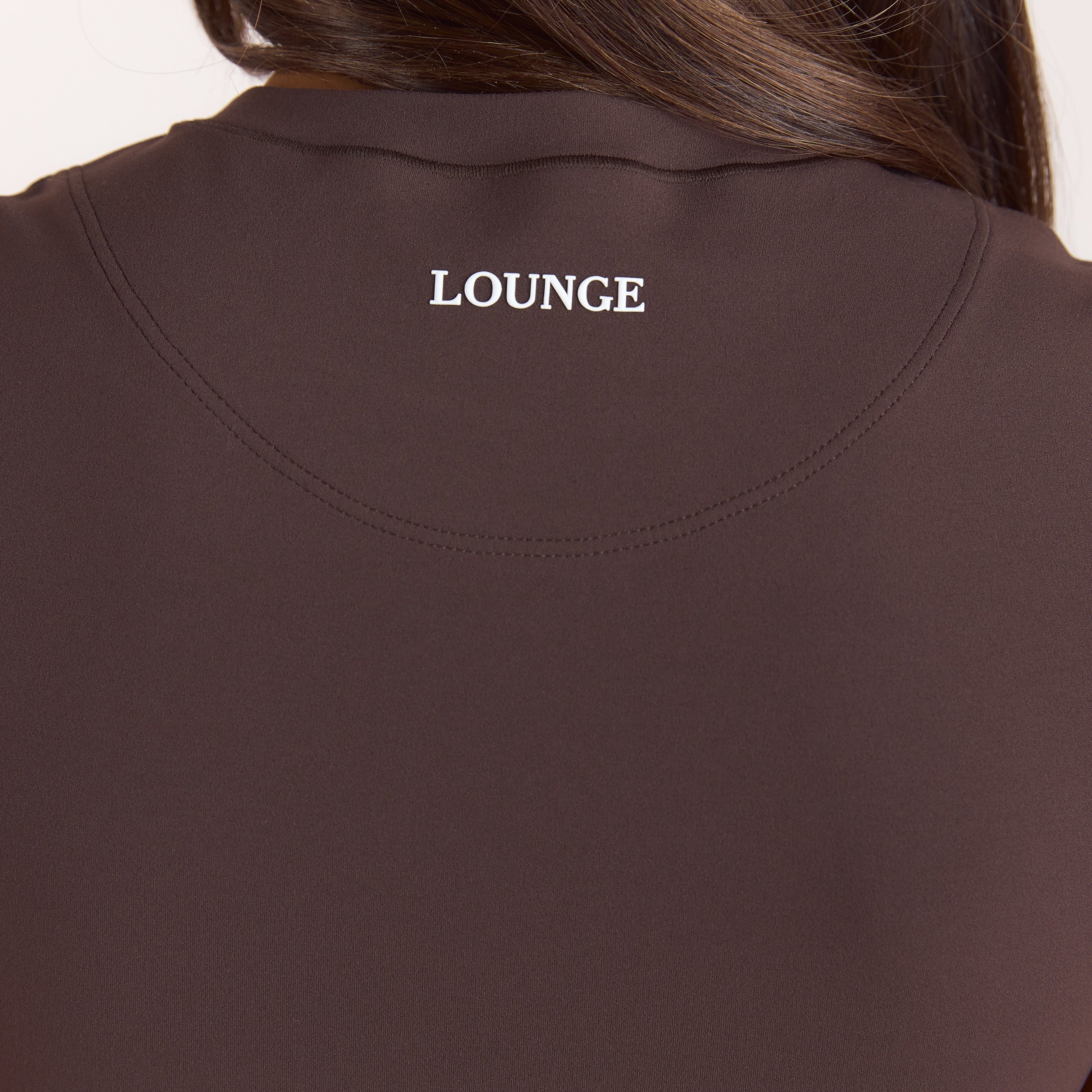 ContourSoft Kurzärmeliges T-Shirt | ContourSoft Kurzärmeliges T-Shirt - Dunkle Schokolade