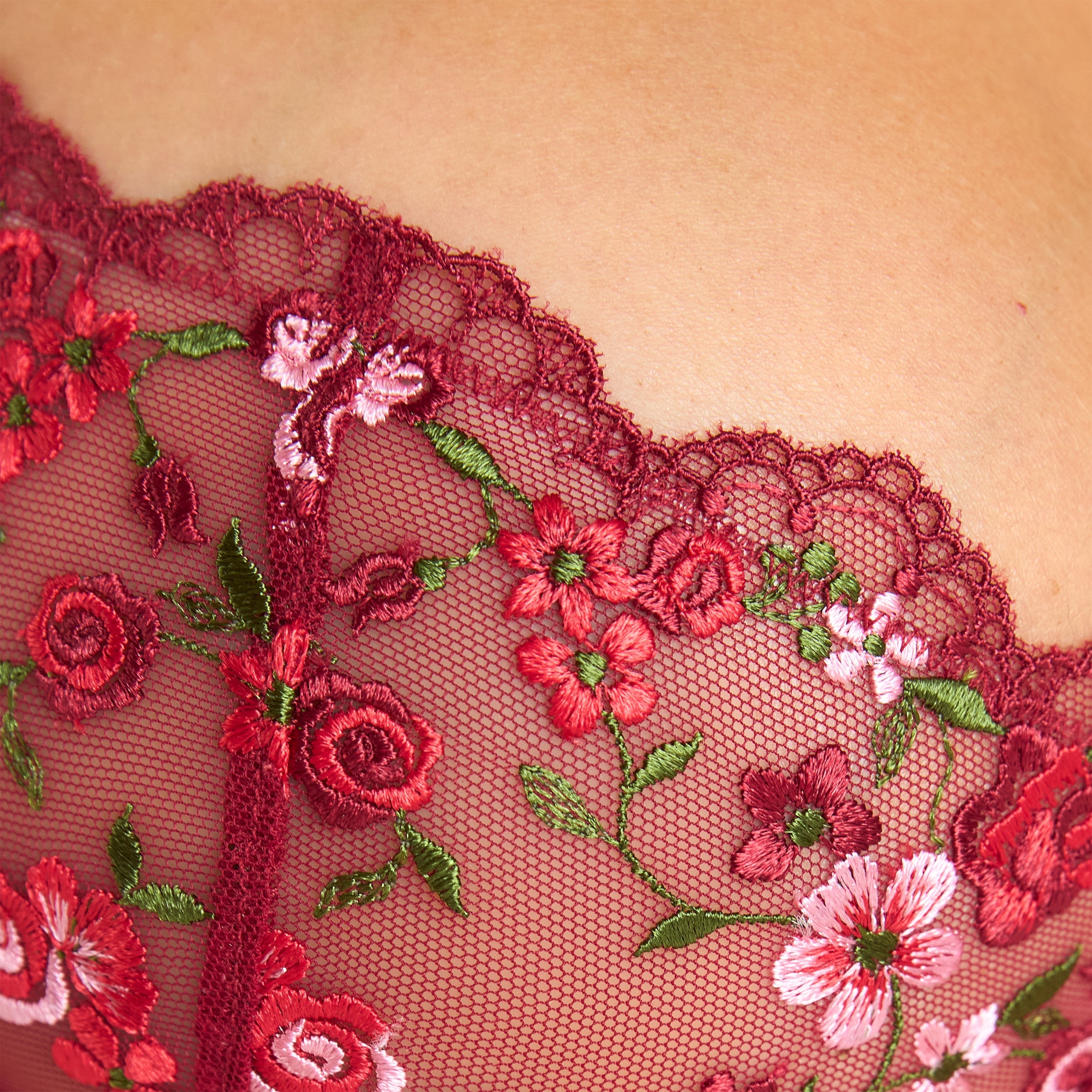 Giselle Intimates Set | Giselle Intimates BH (Set) - Rotwein