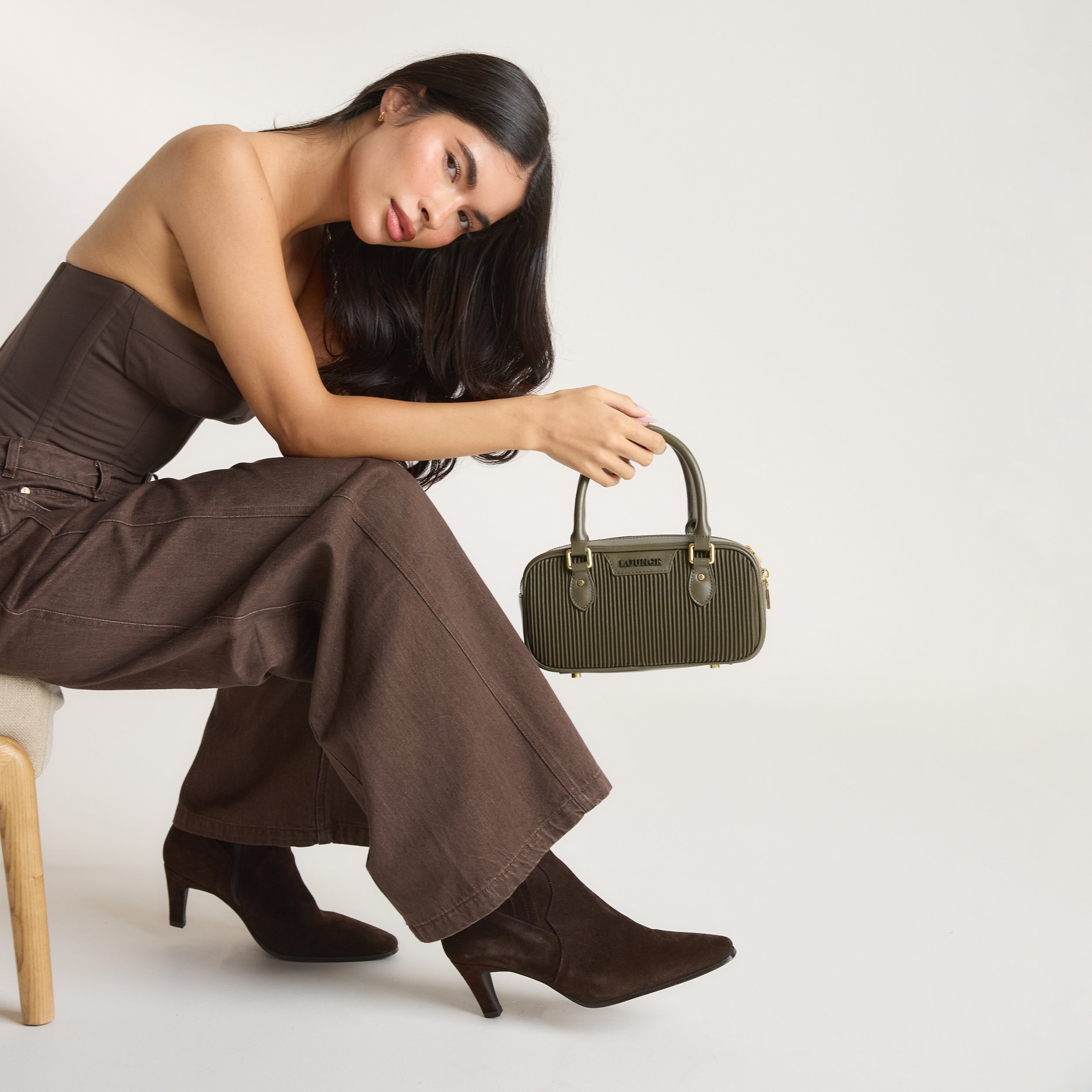 Heather Stiefelette | Heather Stiefelette - Schokolade